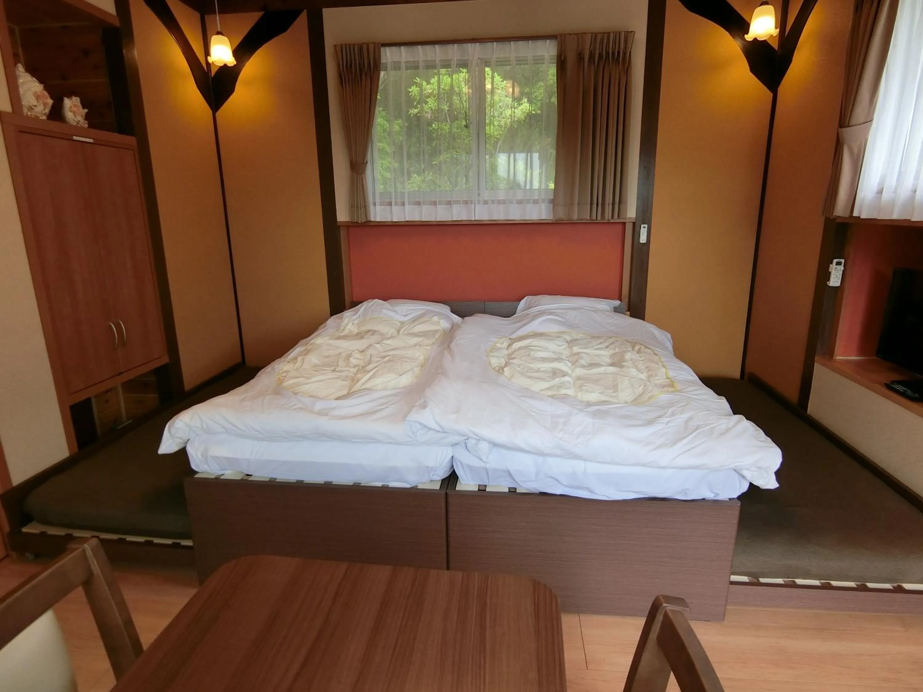 Bed in Shirahama Meiji Villa