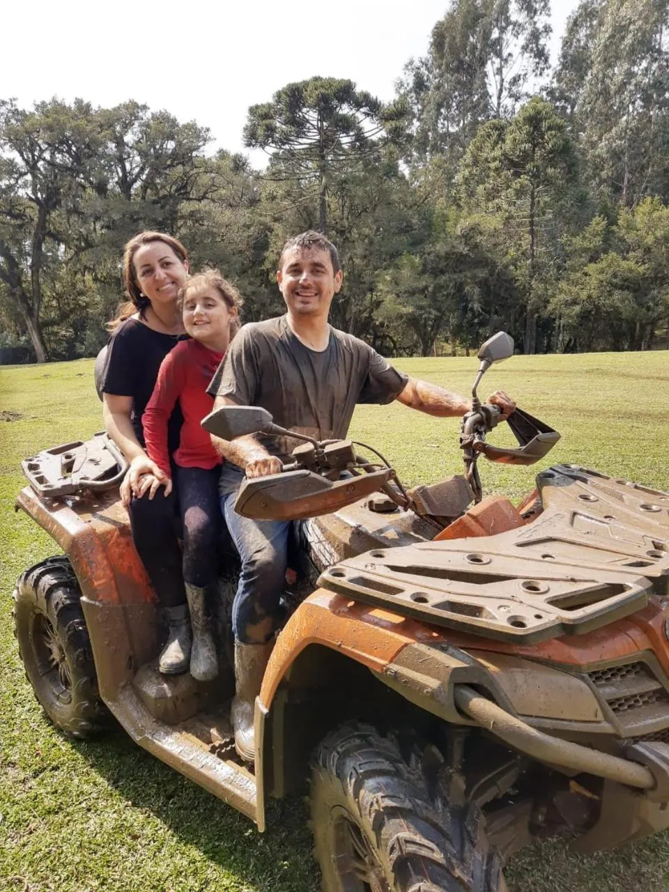 Family in Pousada Recanto dos Pôneis Rio Rufino Urubici