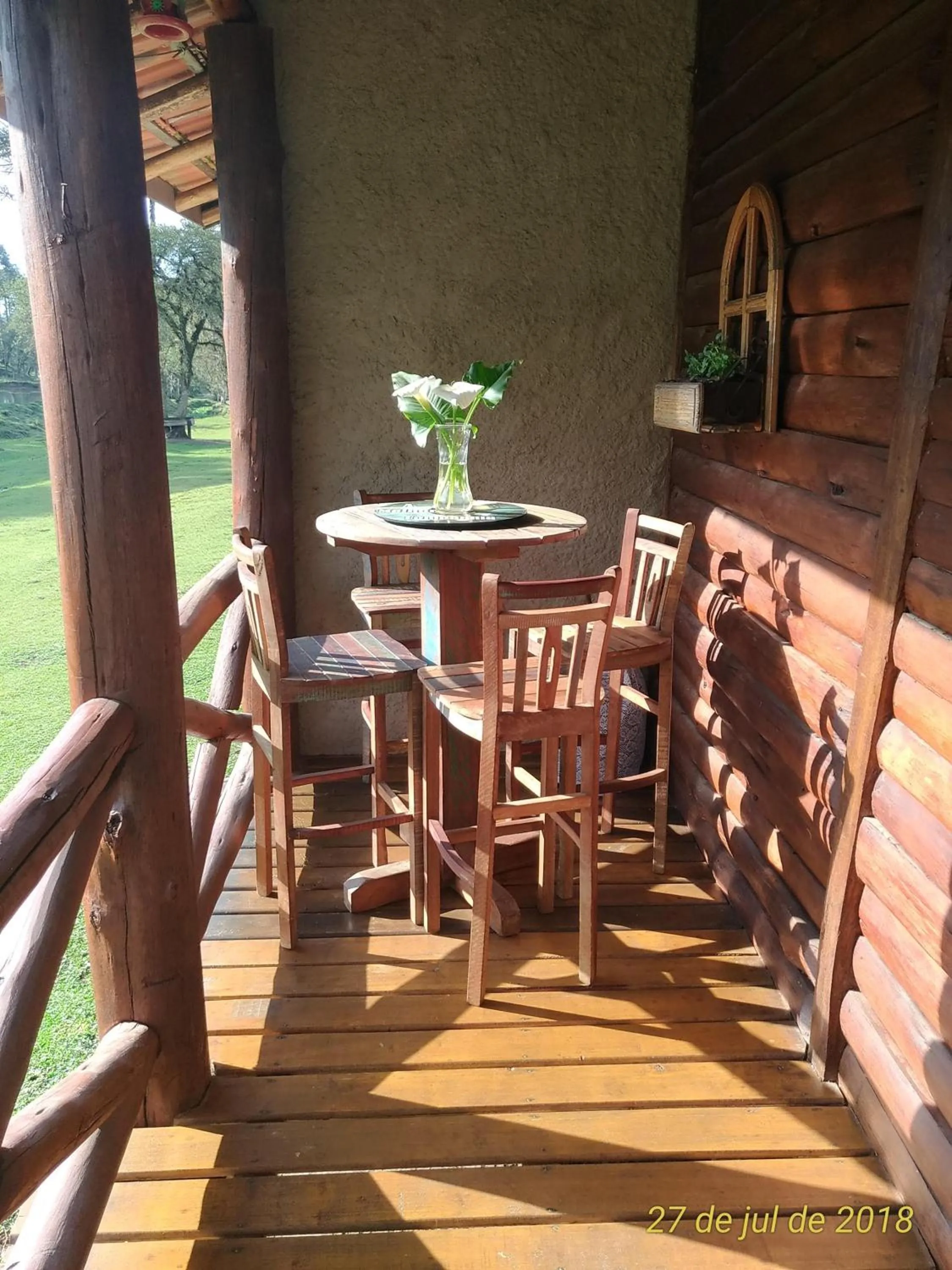 Patio in Pousada Recanto dos Pôneis Rio Rufino Urubici