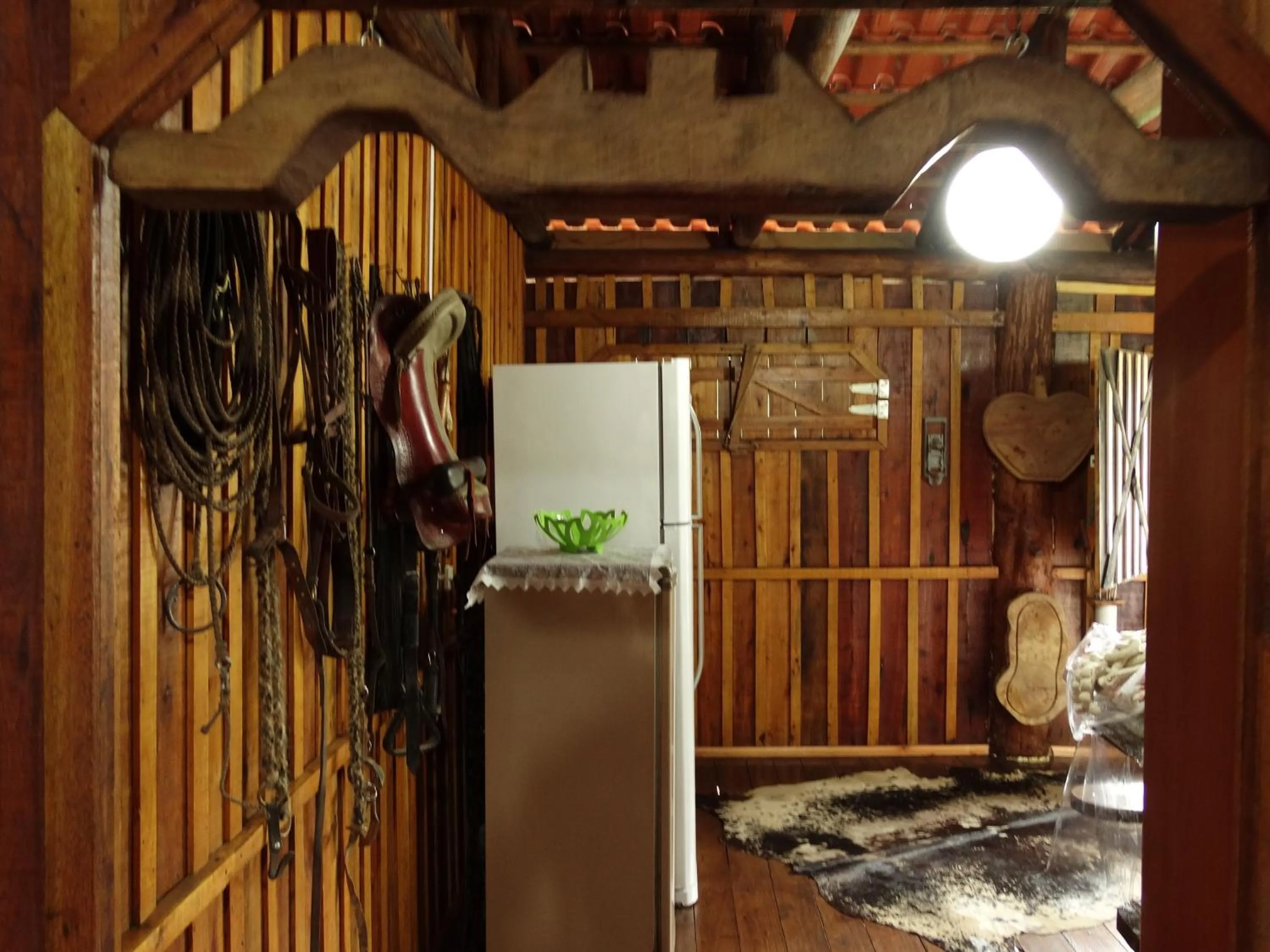 Kitchen or kitchenette in Pousada Recanto dos Pôneis Rio Rufino Urubici