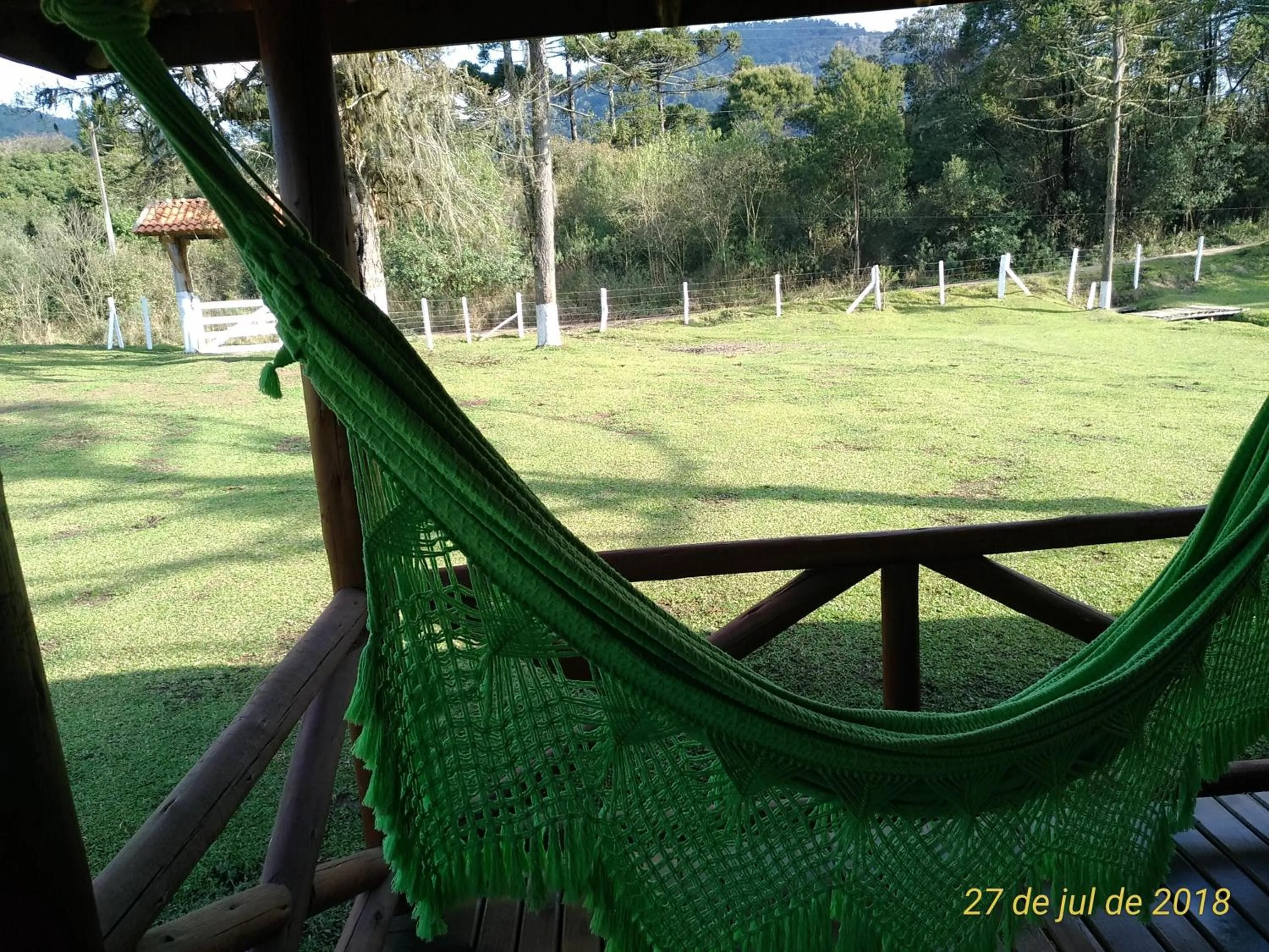 Patio in Pousada Recanto dos Pôneis Rio Rufino Urubici