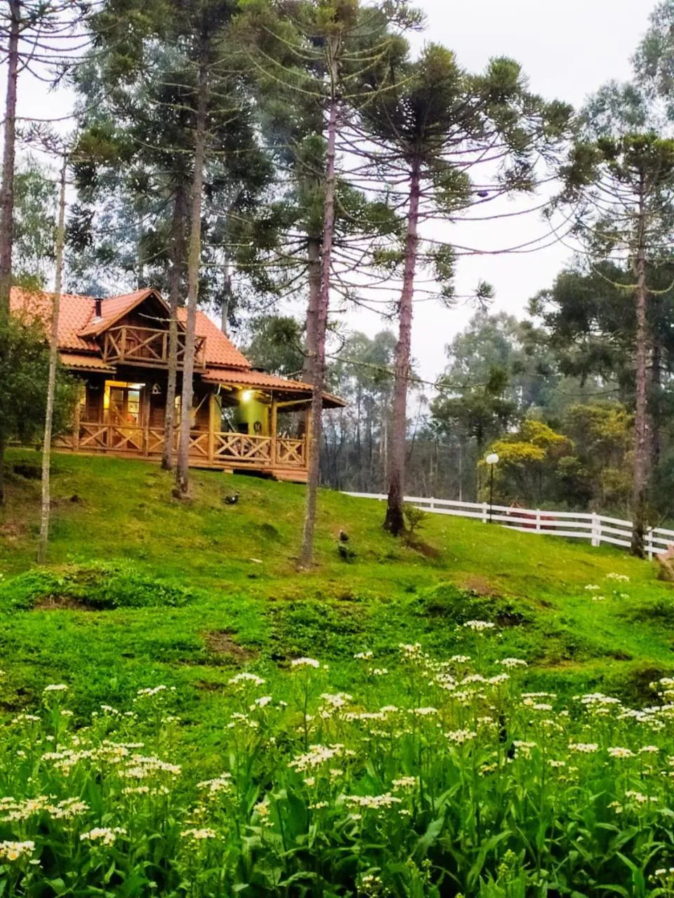 Property building in Pousada Recanto dos Pôneis Rio Rufino Urubici