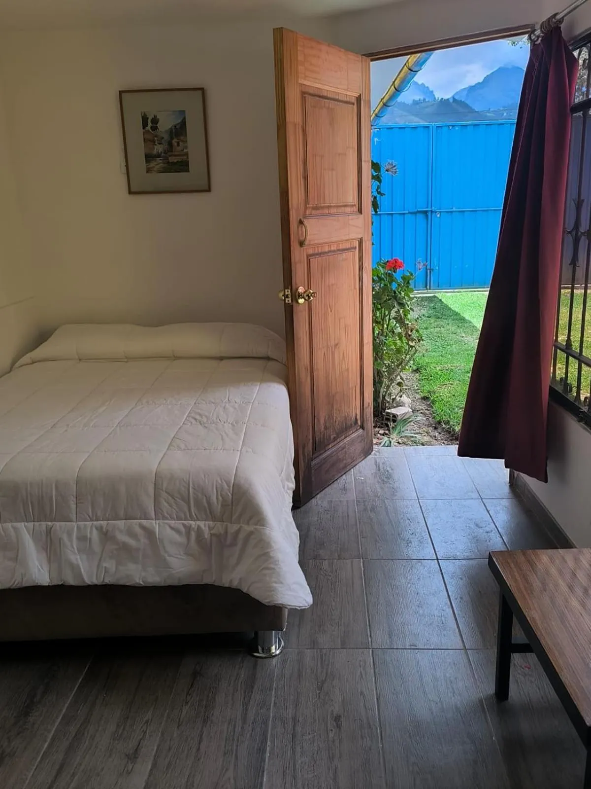 Bed in Schatzi Lodge