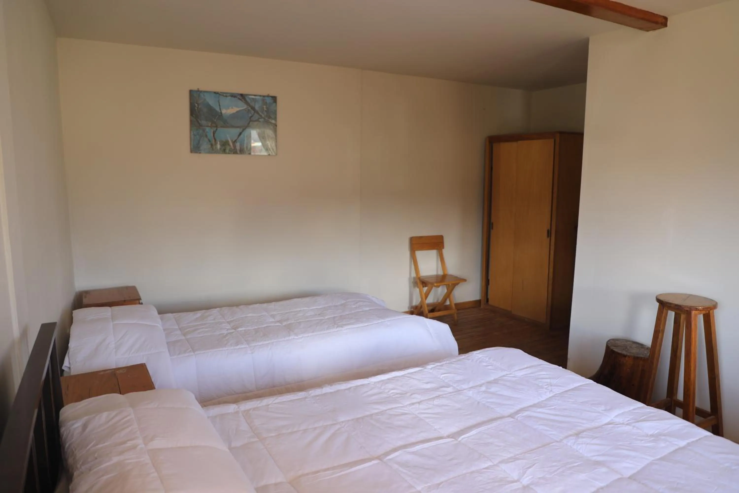 Bed in Schatzi Lodge