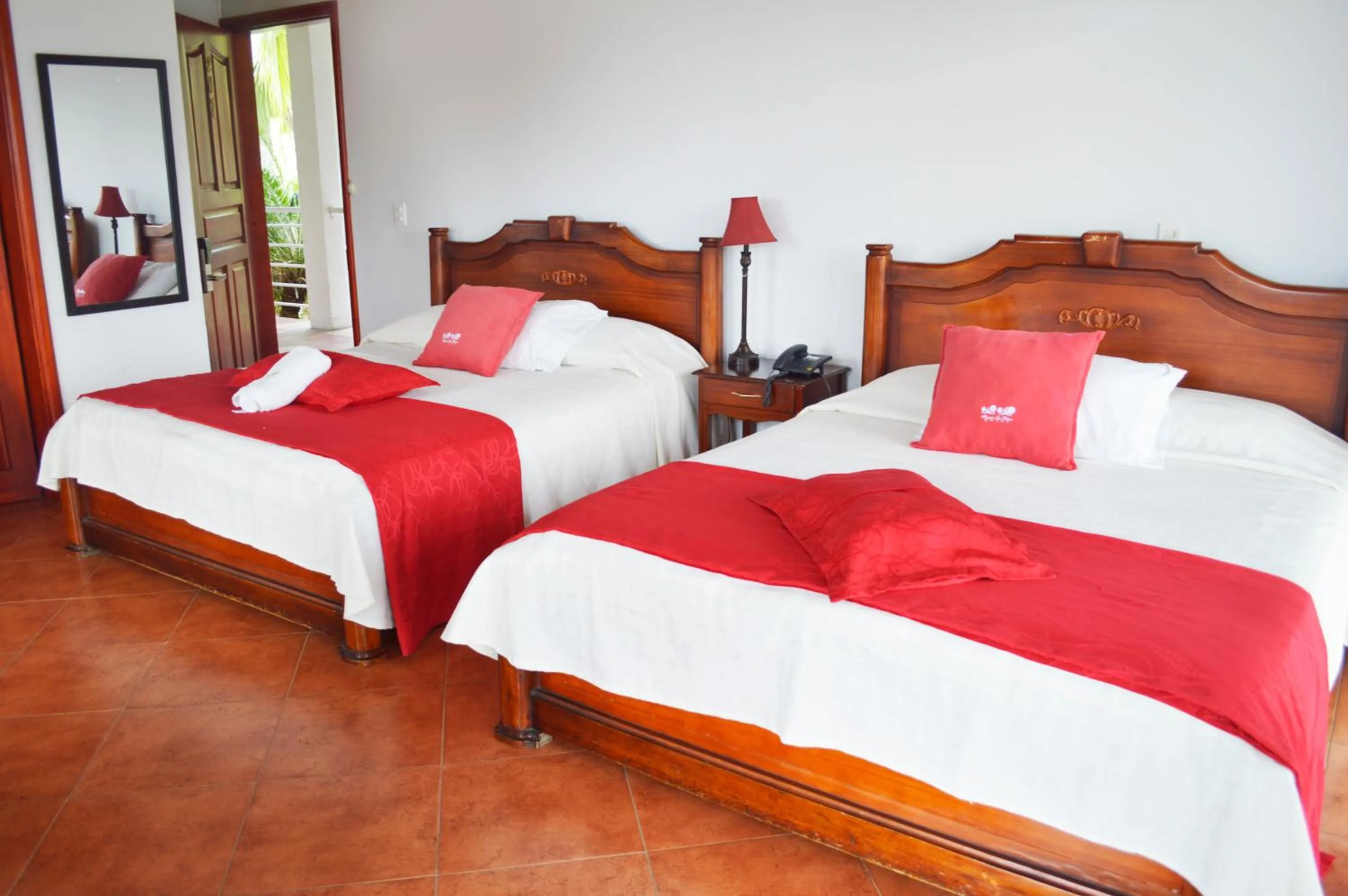 Bed in Hotel Mirador Las Palmas