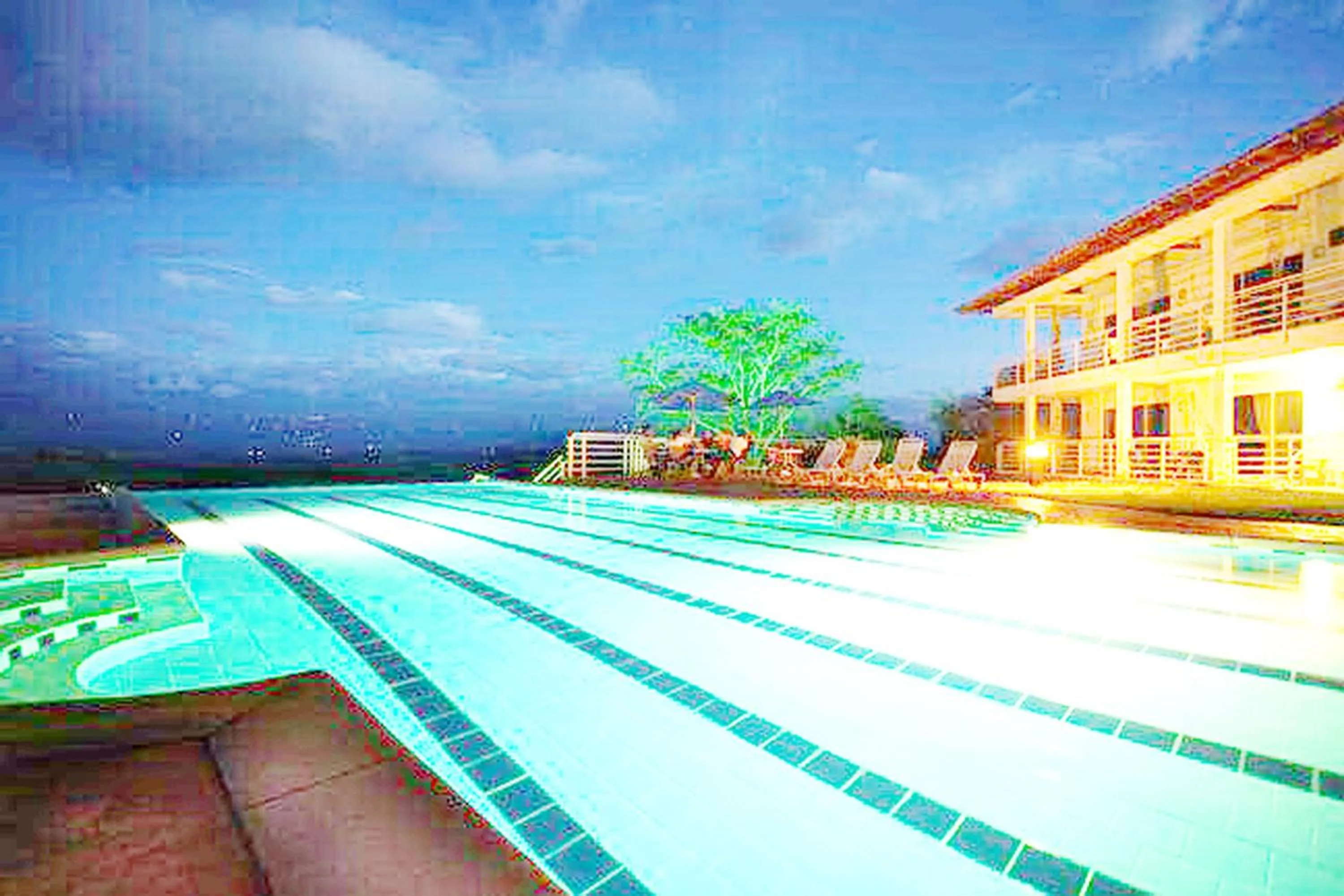 Swimming pool in Hotel Mirador Las Palmas