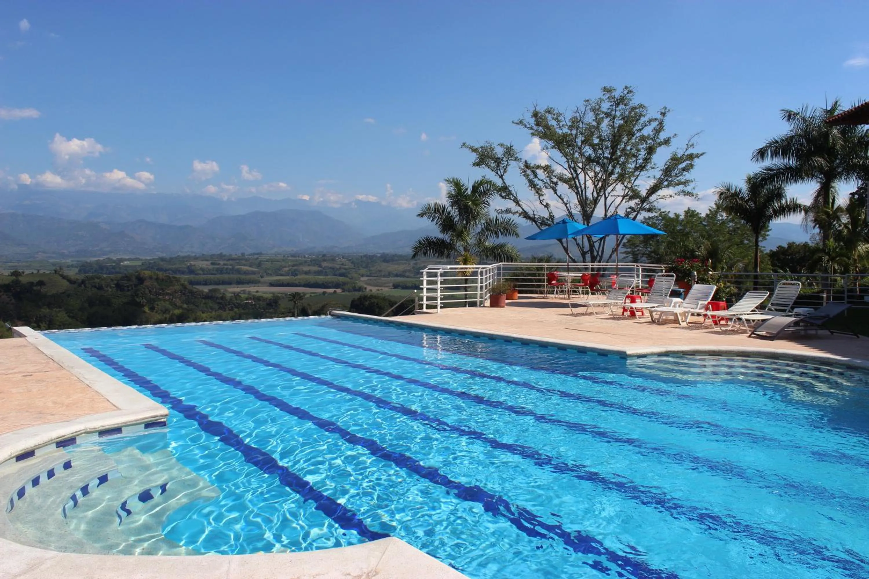 Swimming pool in Hotel Mirador Las Palmas