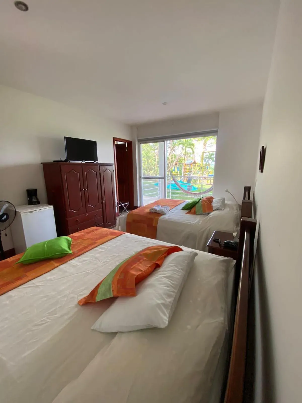 Bedroom, Bed in Hotel Mirador Las Palmas