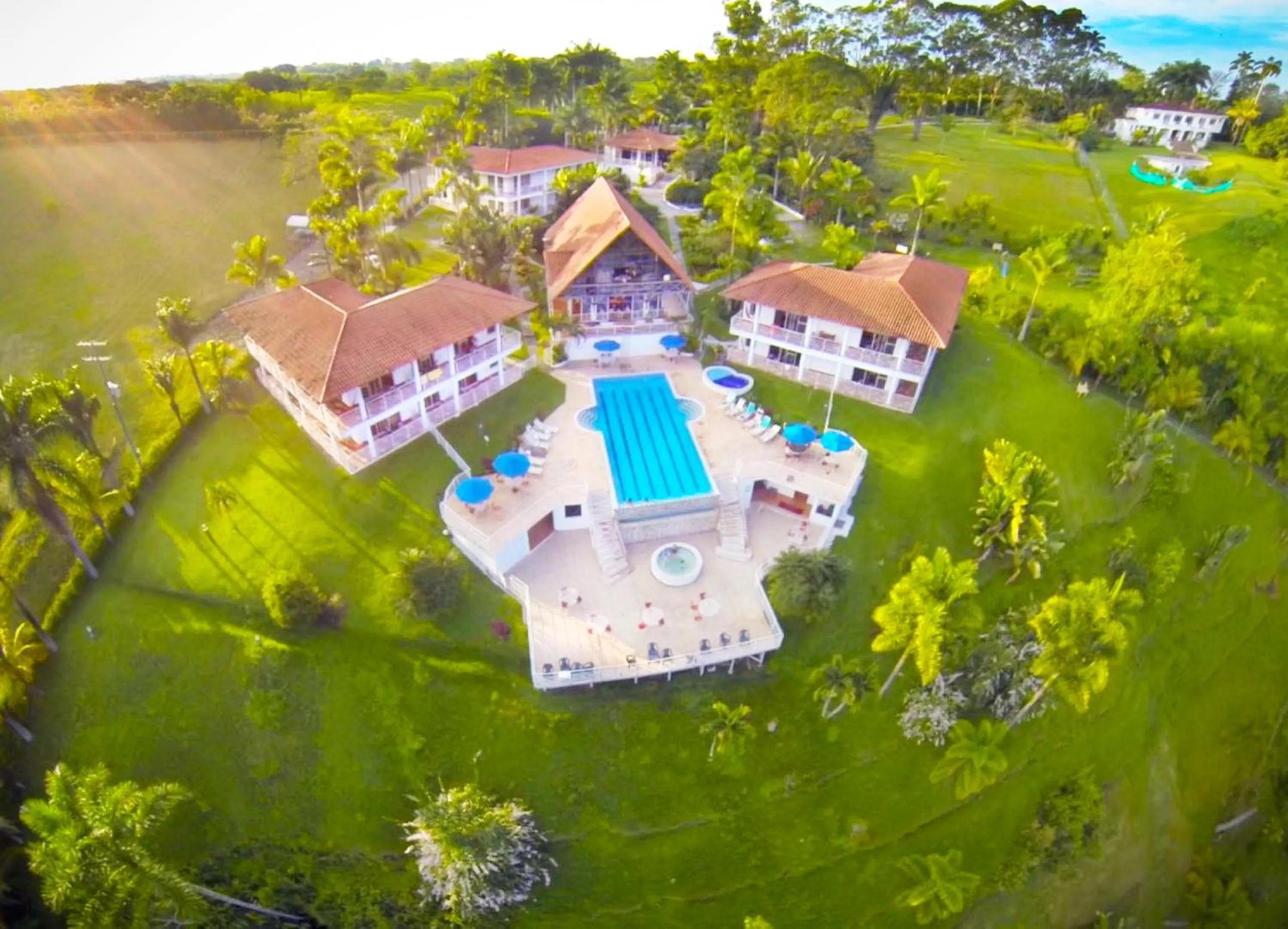 Bird's eye view in Hotel Mirador Las Palmas