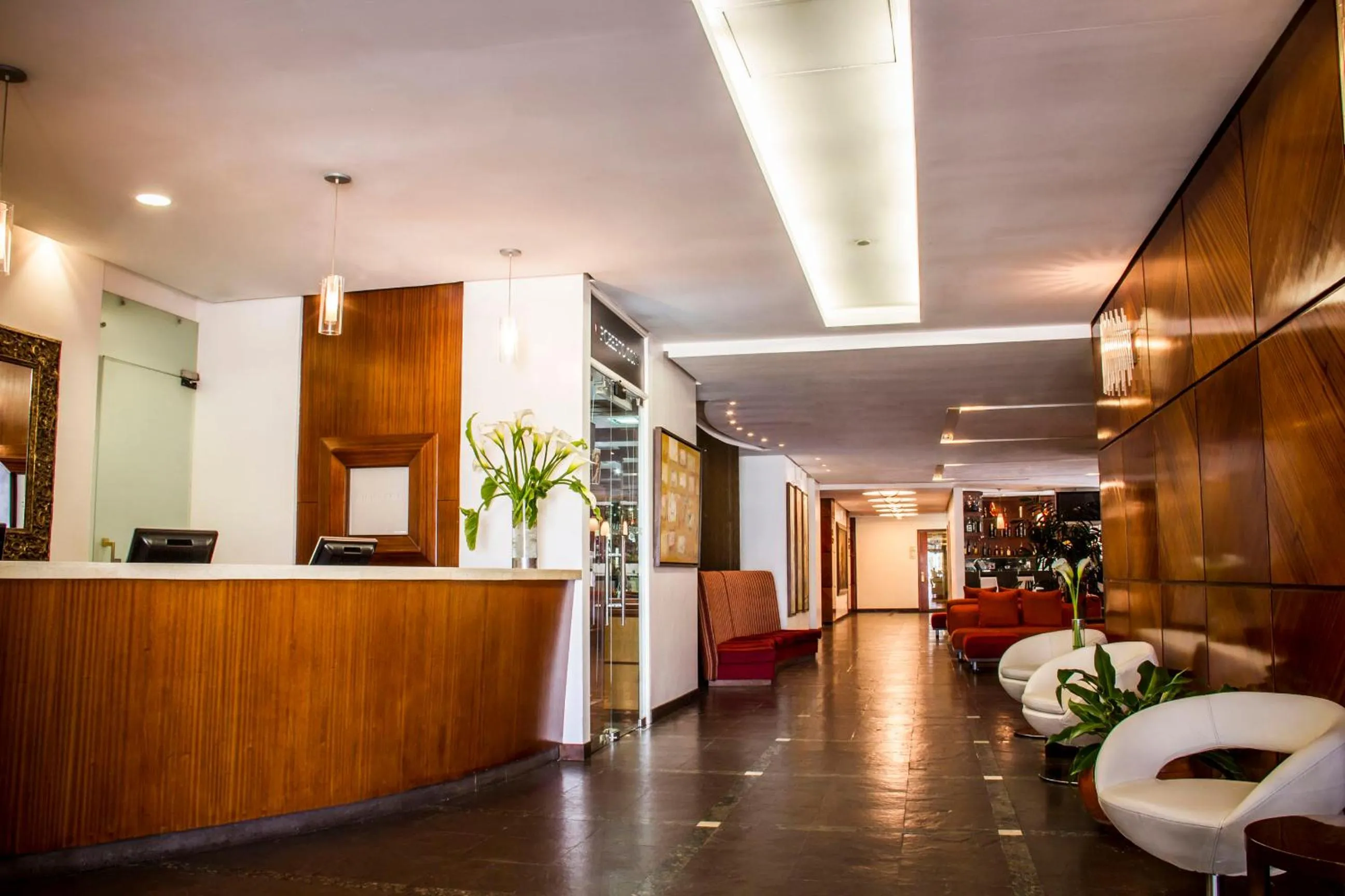 Lobby or reception in Lidotel San Cristóbal