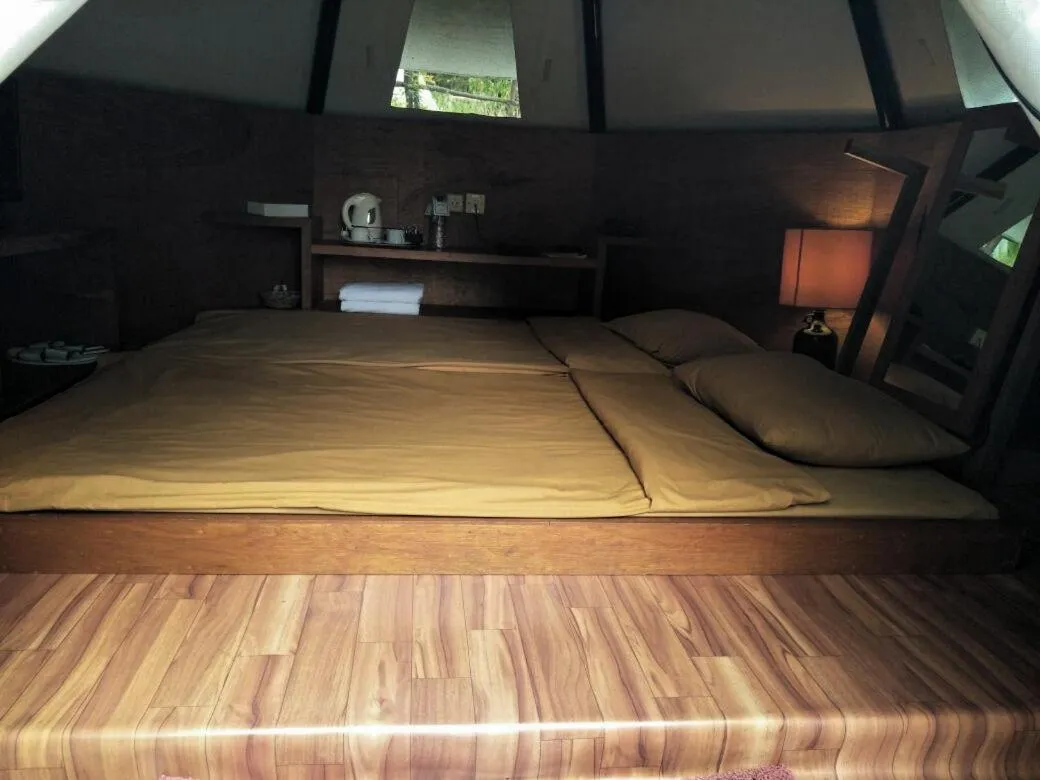 Bed in Ciwidey Valley Resort
