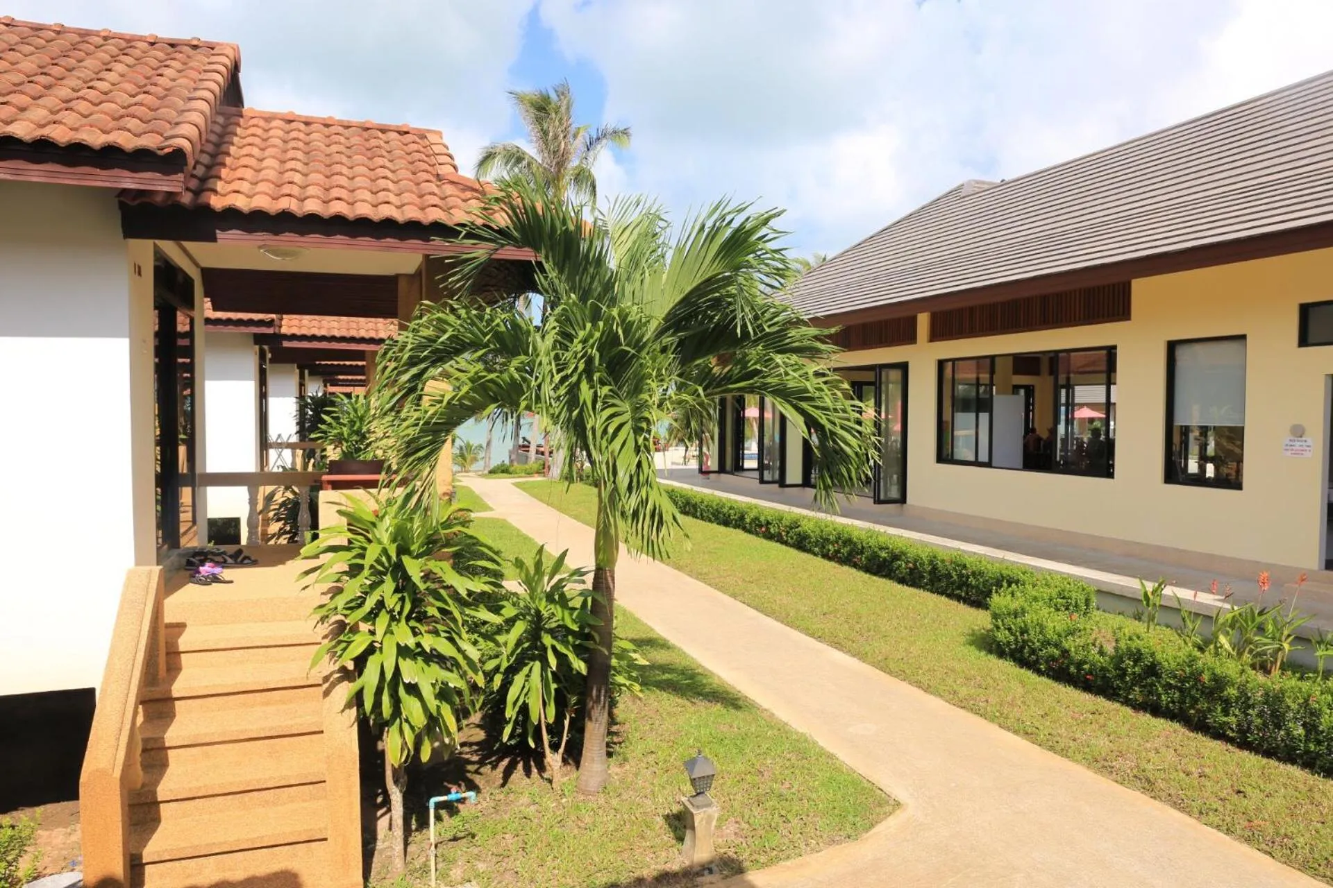 Garden in Shangrilah Bungalow