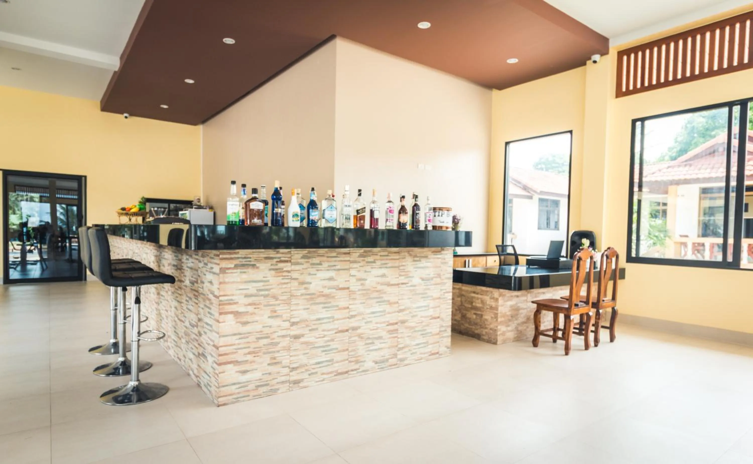 Lounge or bar in Shangrilah Bungalow