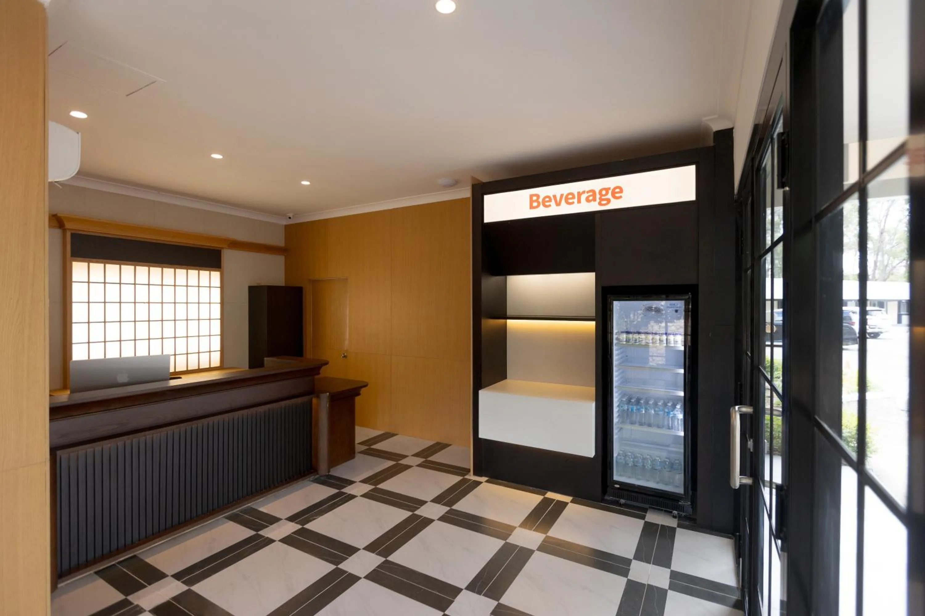 Lobby or reception in Mu S Boutique Motel "Matthew Flinders"