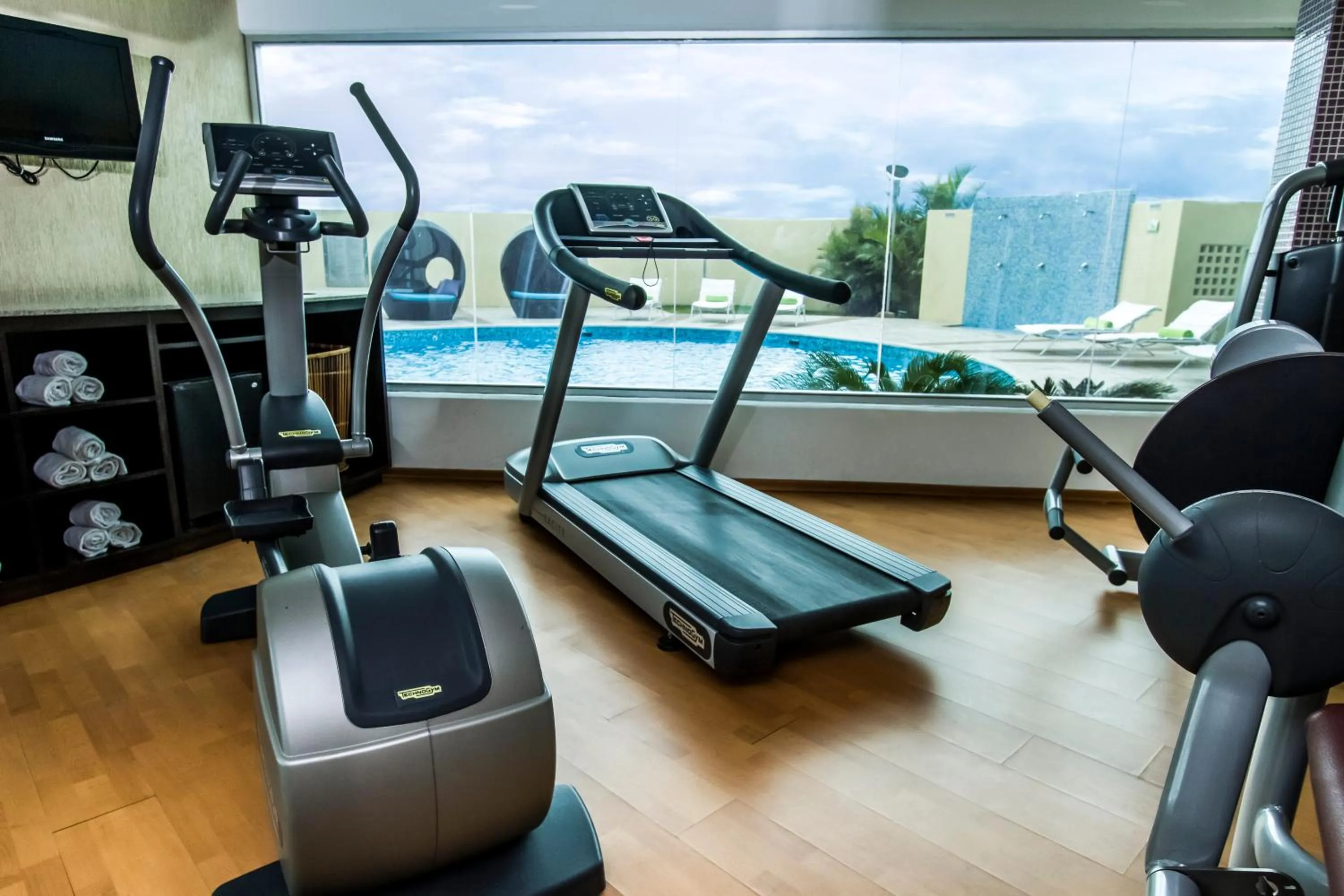 Fitness centre/facilities in Lidotel Barquisimeto