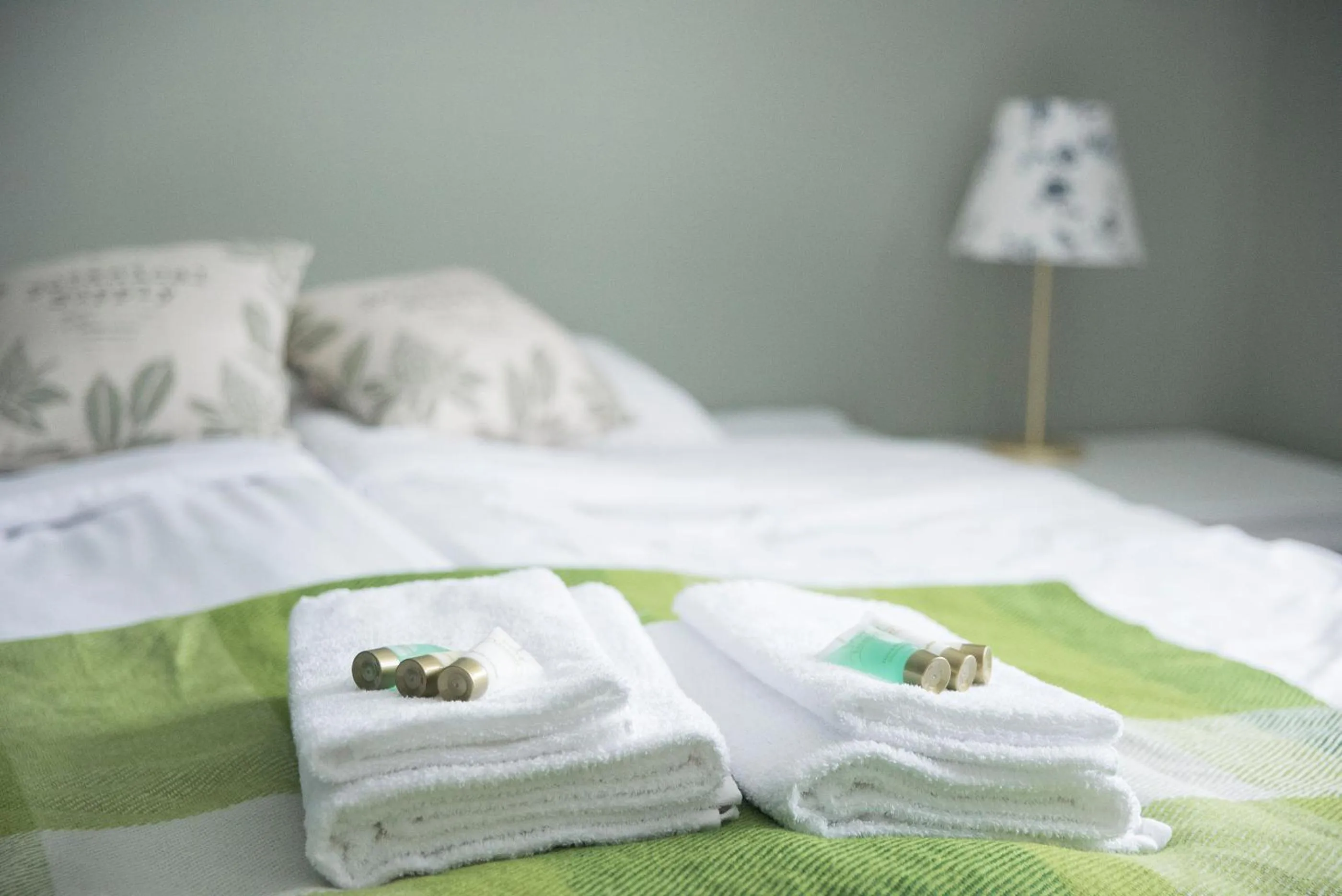 Decorative detail, Bed in Boutique hotel Sawohouse