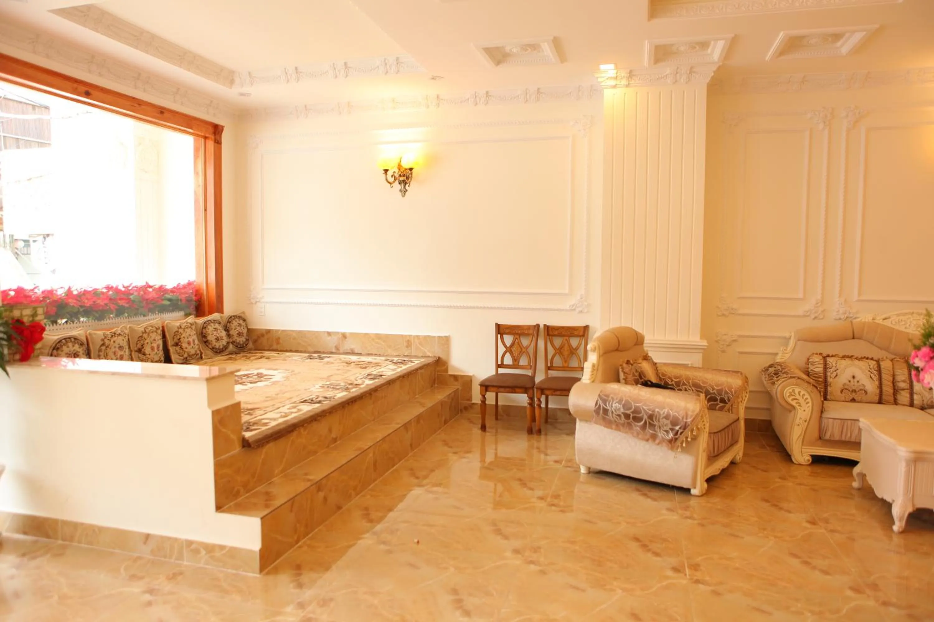 Bed in Hồng Tùng Hotel