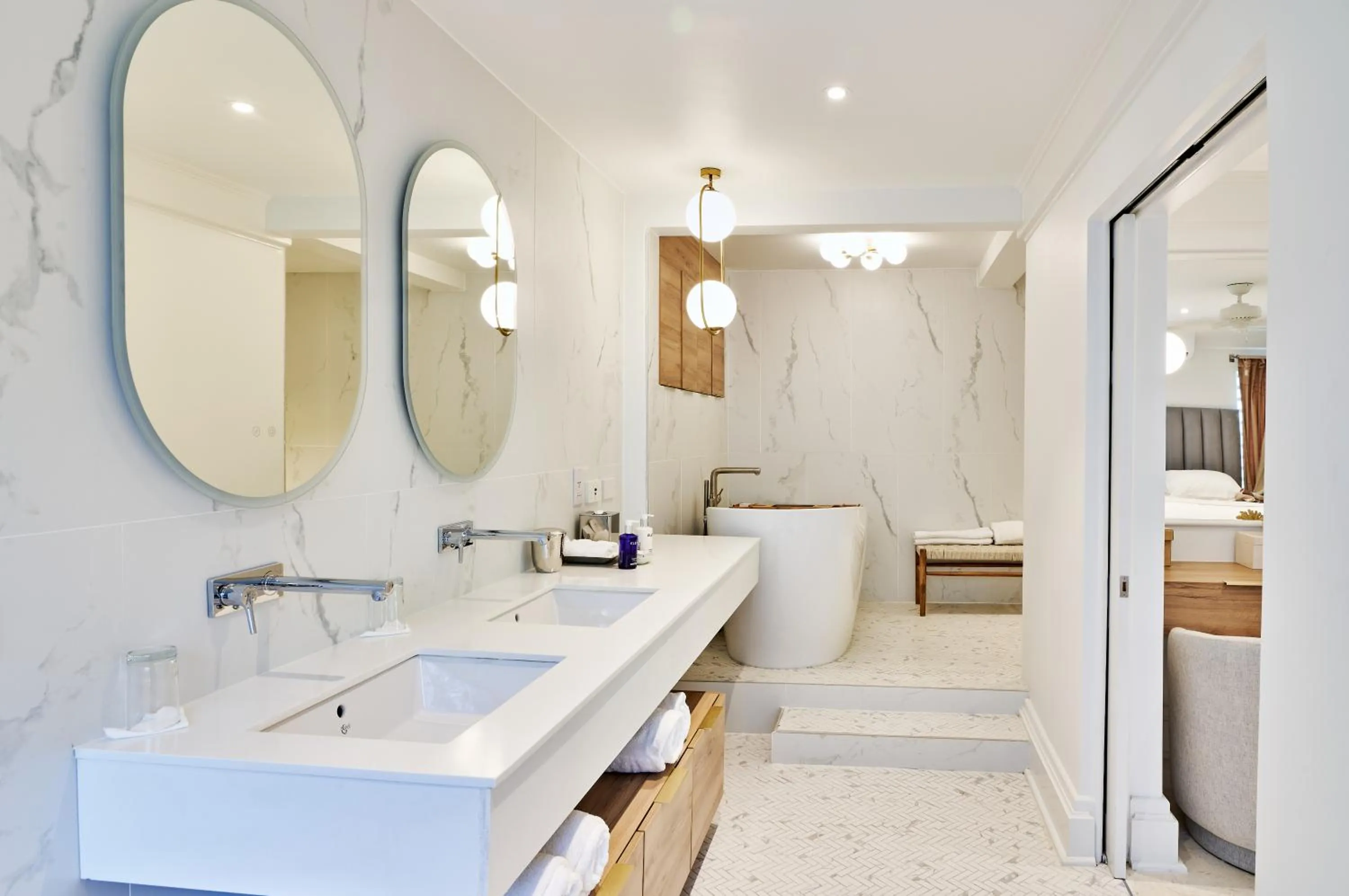 Bathroom in Calabash Hotel