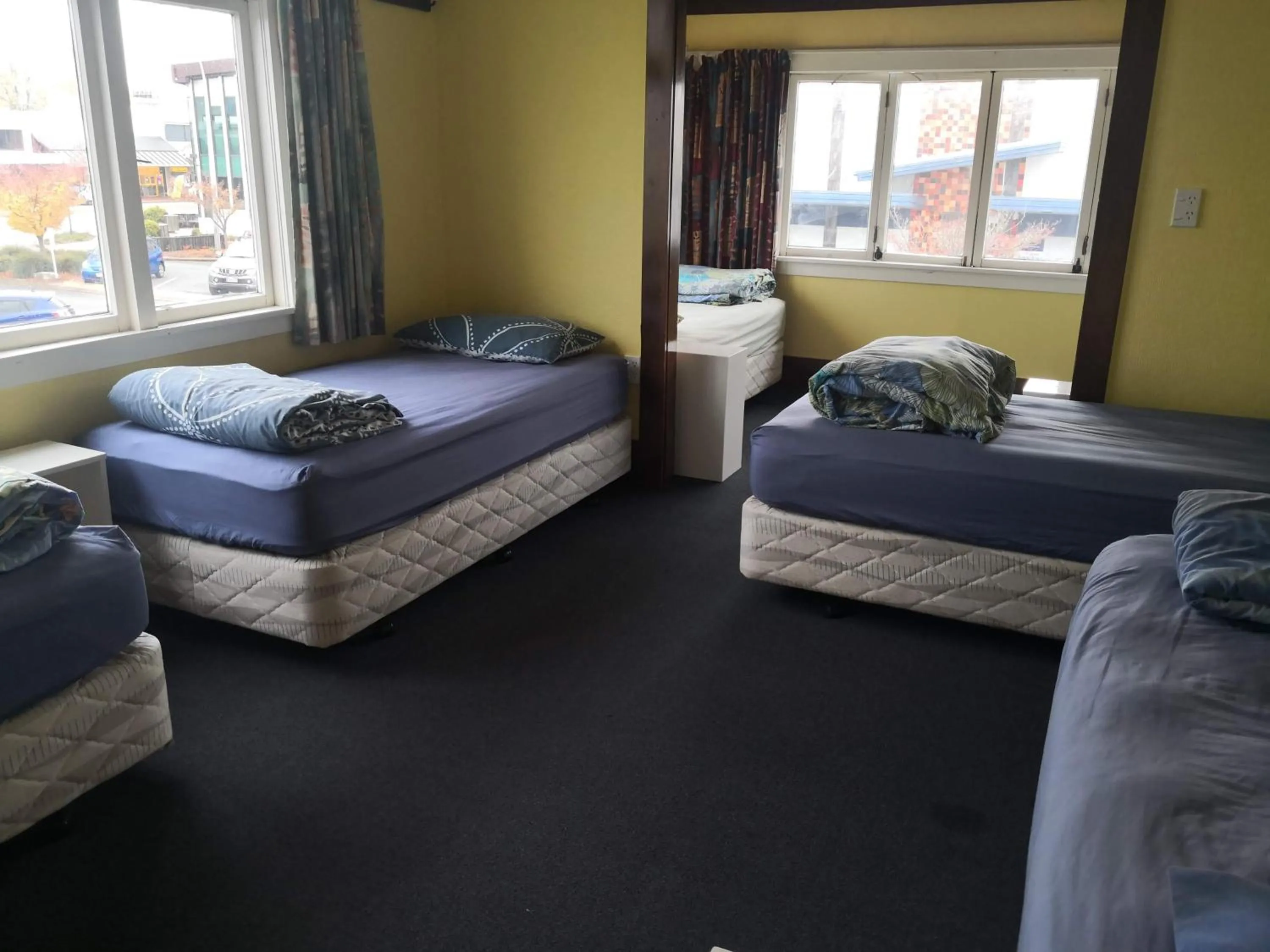 Bed in Rotorua Central Backpackers