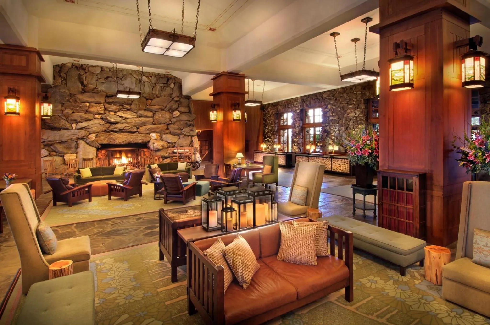 Lobby or reception in The Omni Grove Park Inn & Spa - Asheville