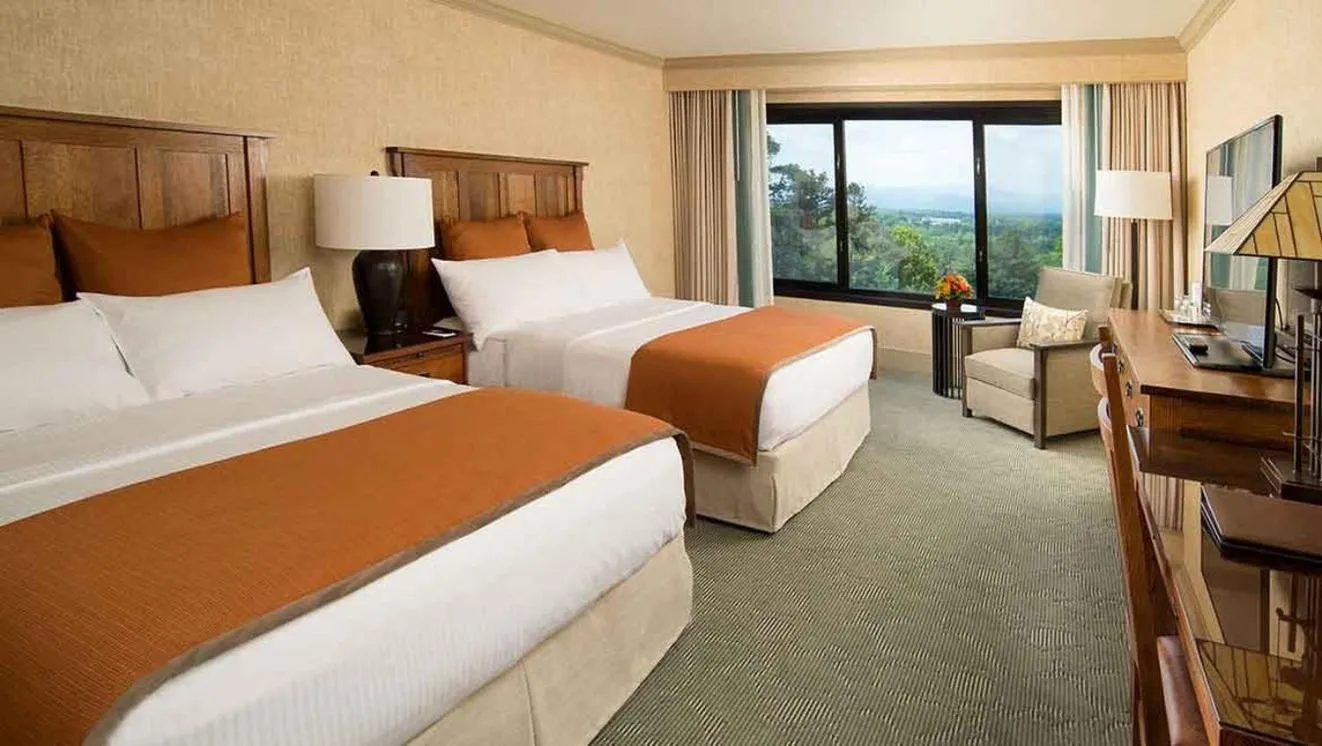 Photo of the whole room, Bed in The Omni Grove Park Inn & Spa - Asheville