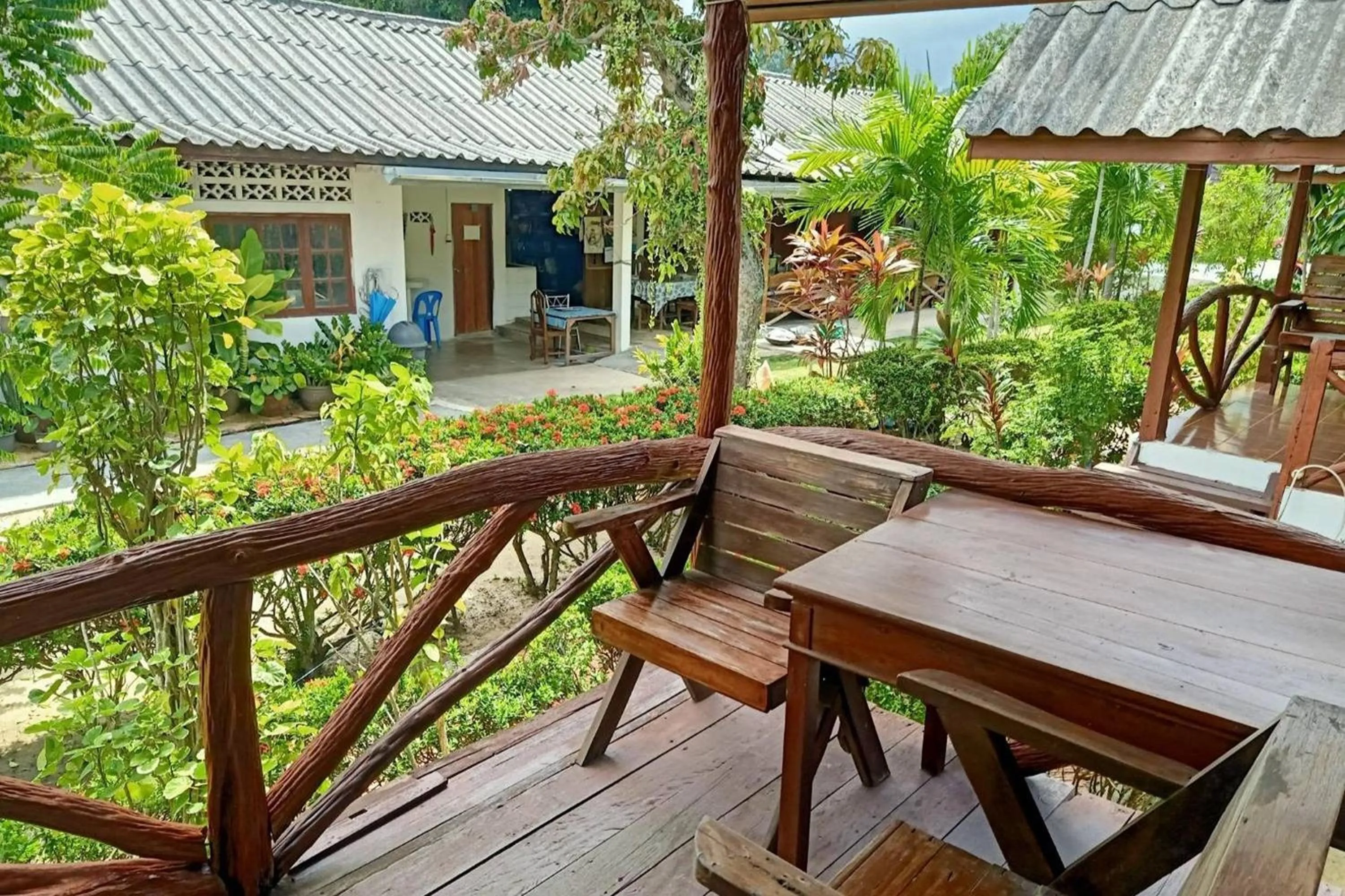 Patio in Palm Point Village