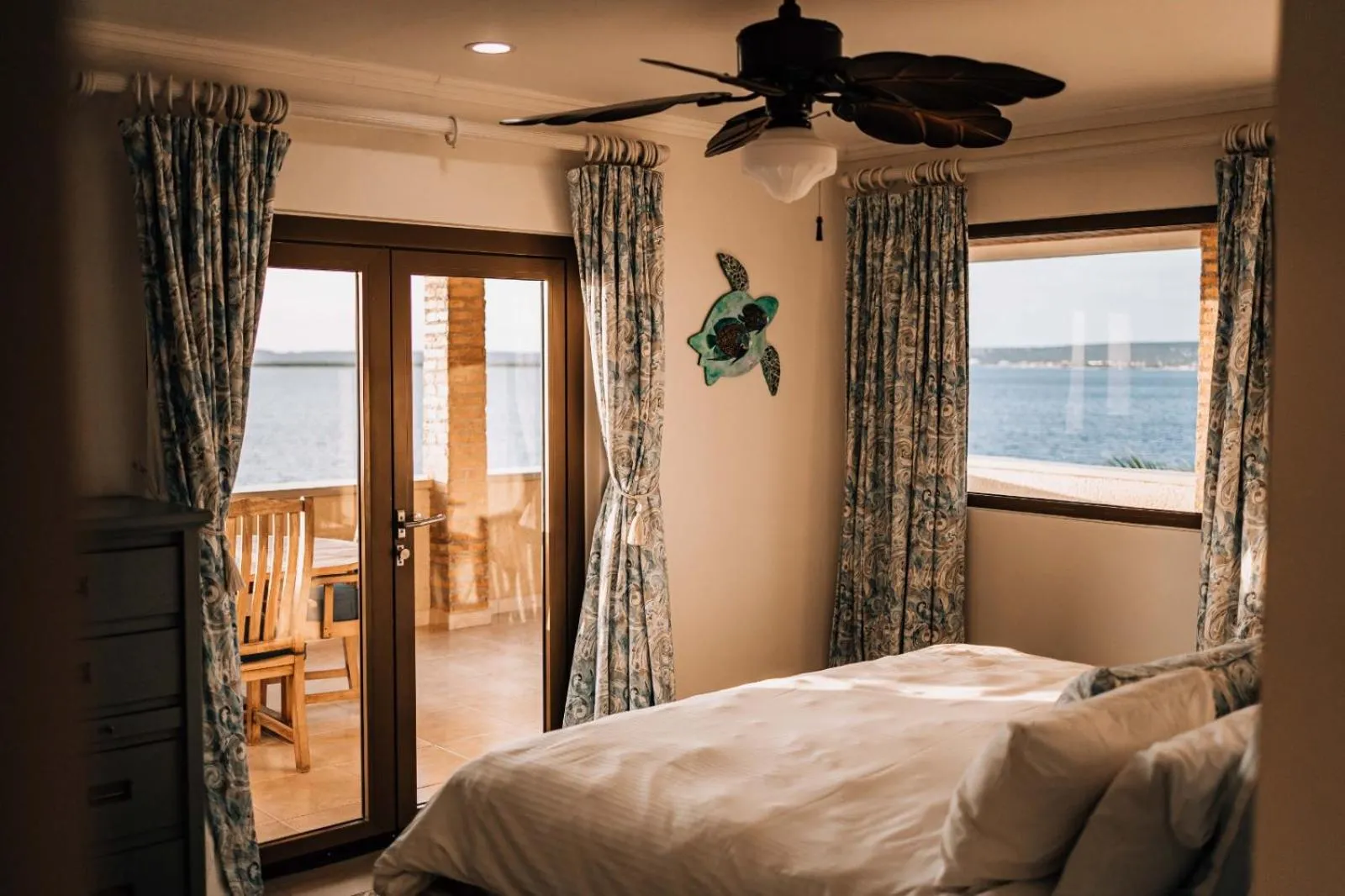 Bed in The Bellafonte - Luxury Oceanfront Hotel