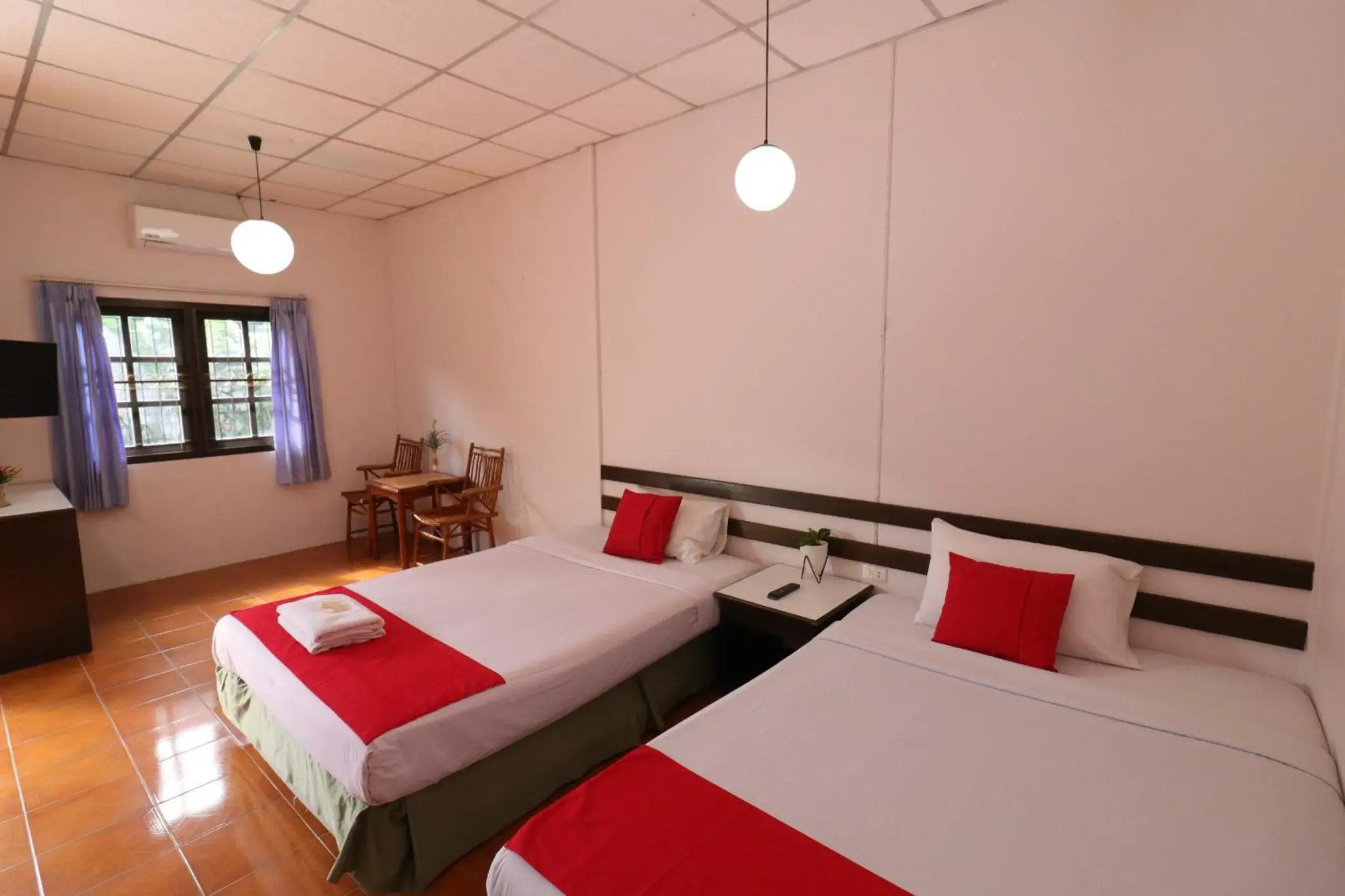 Superior Twin Room in Baan Nat The Village SHA Certified Superior Twin Room in Baan Nat The Village SHA Certified