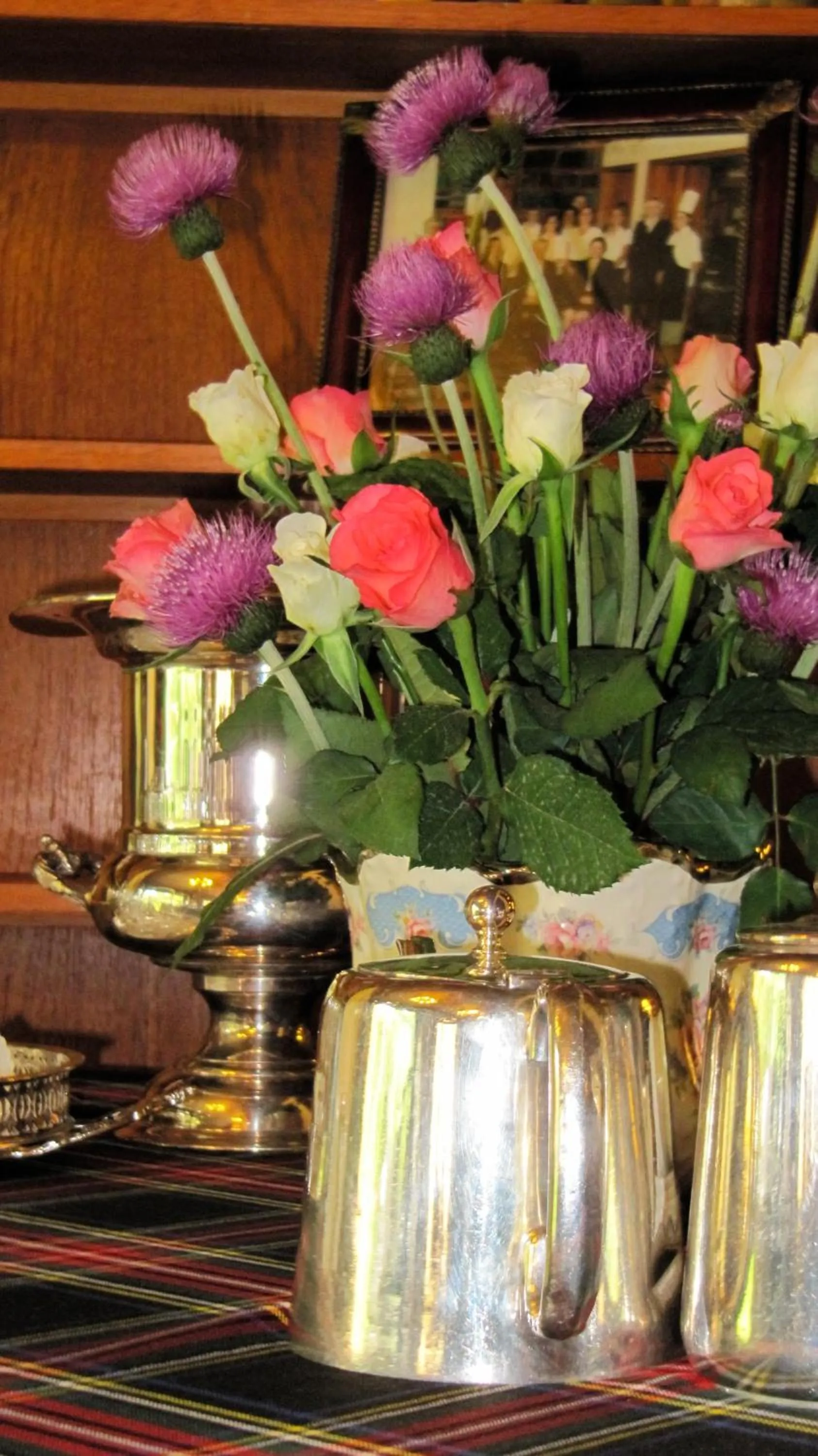 Decorative detail in Loch Ness Lodge Hotel