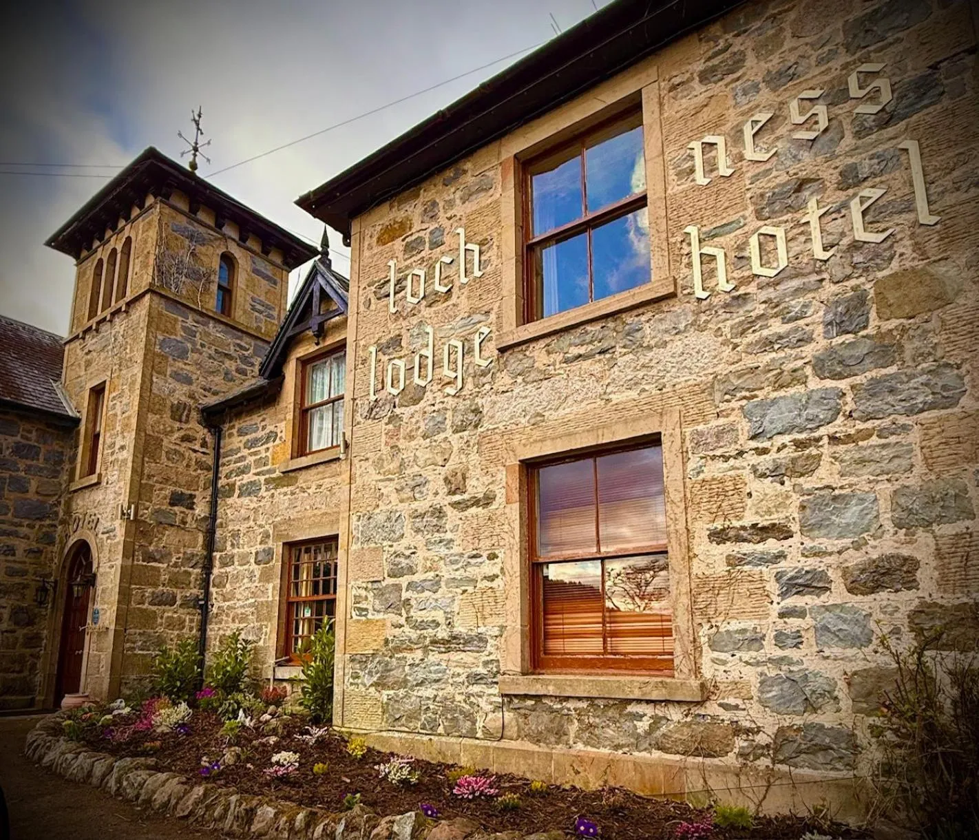 Property building in Loch Ness Lodge Hotel