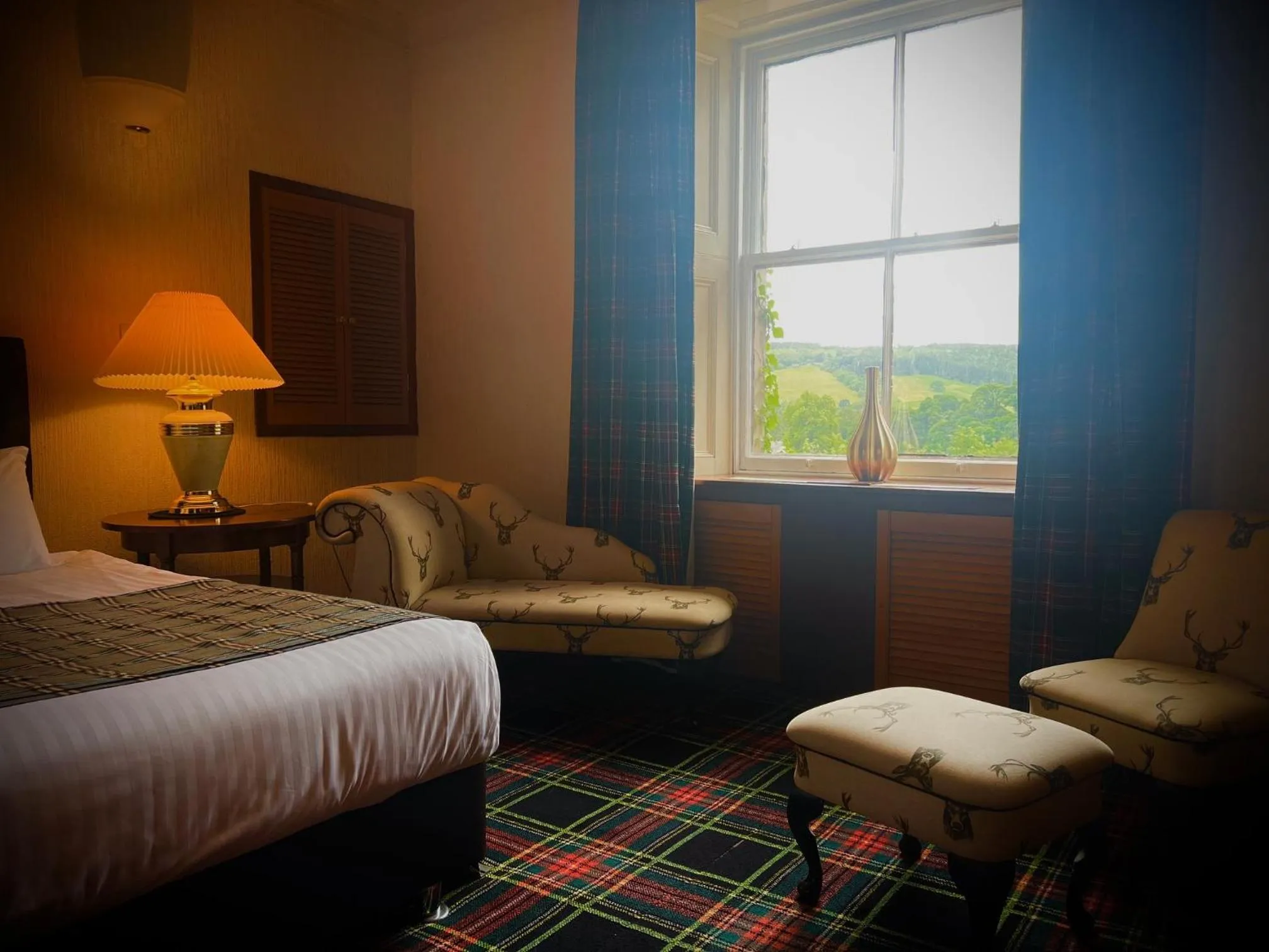 Bed in Loch Ness Lodge Hotel