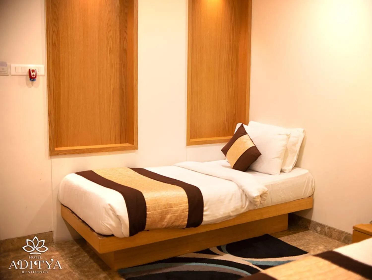 Bed in Hotel Aditya Residency
