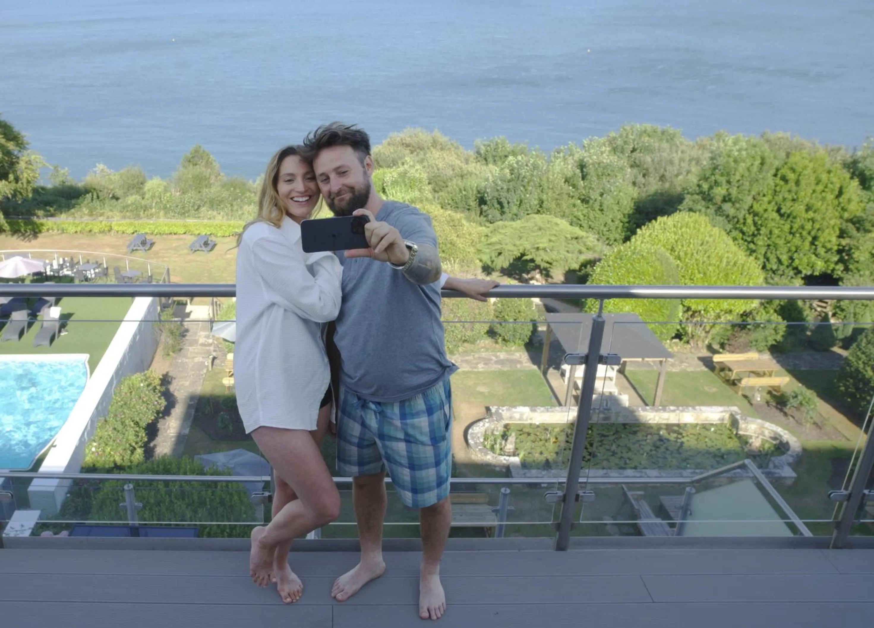 View (from property/room) in Luccombe Hall Hotel