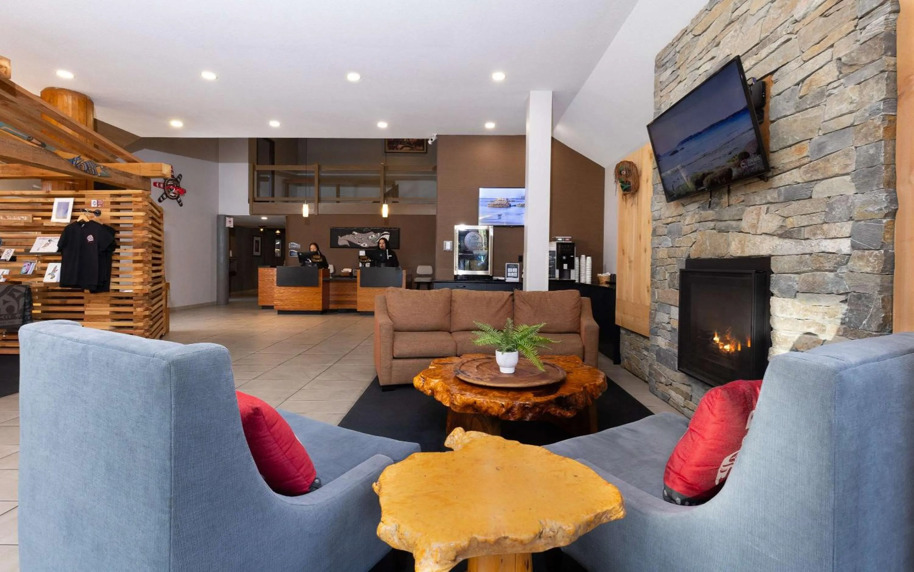 Lobby or reception in Best Western Plus Tin Wis Resort