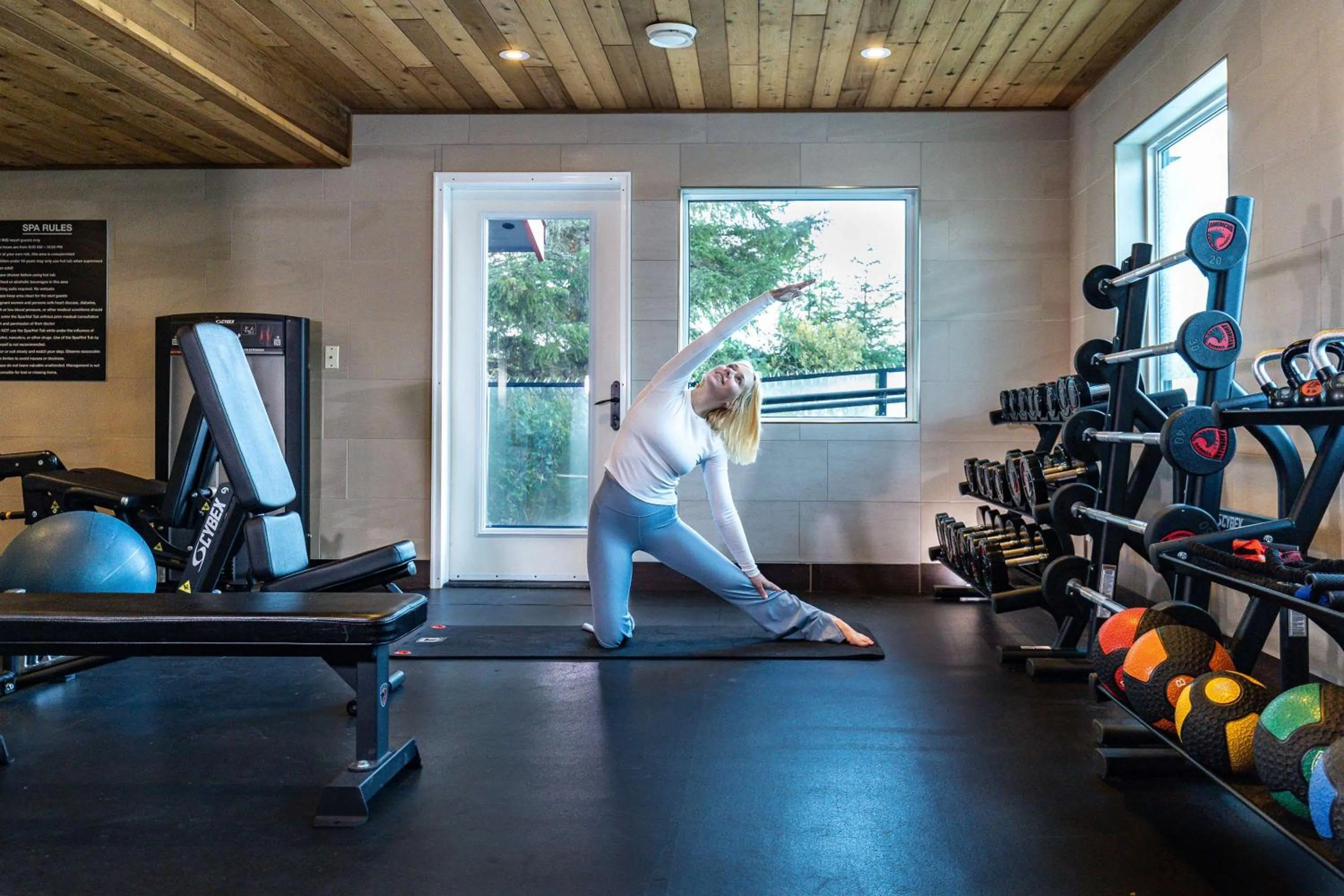 Fitness centre/facilities in Best Western Plus Tin Wis Resort