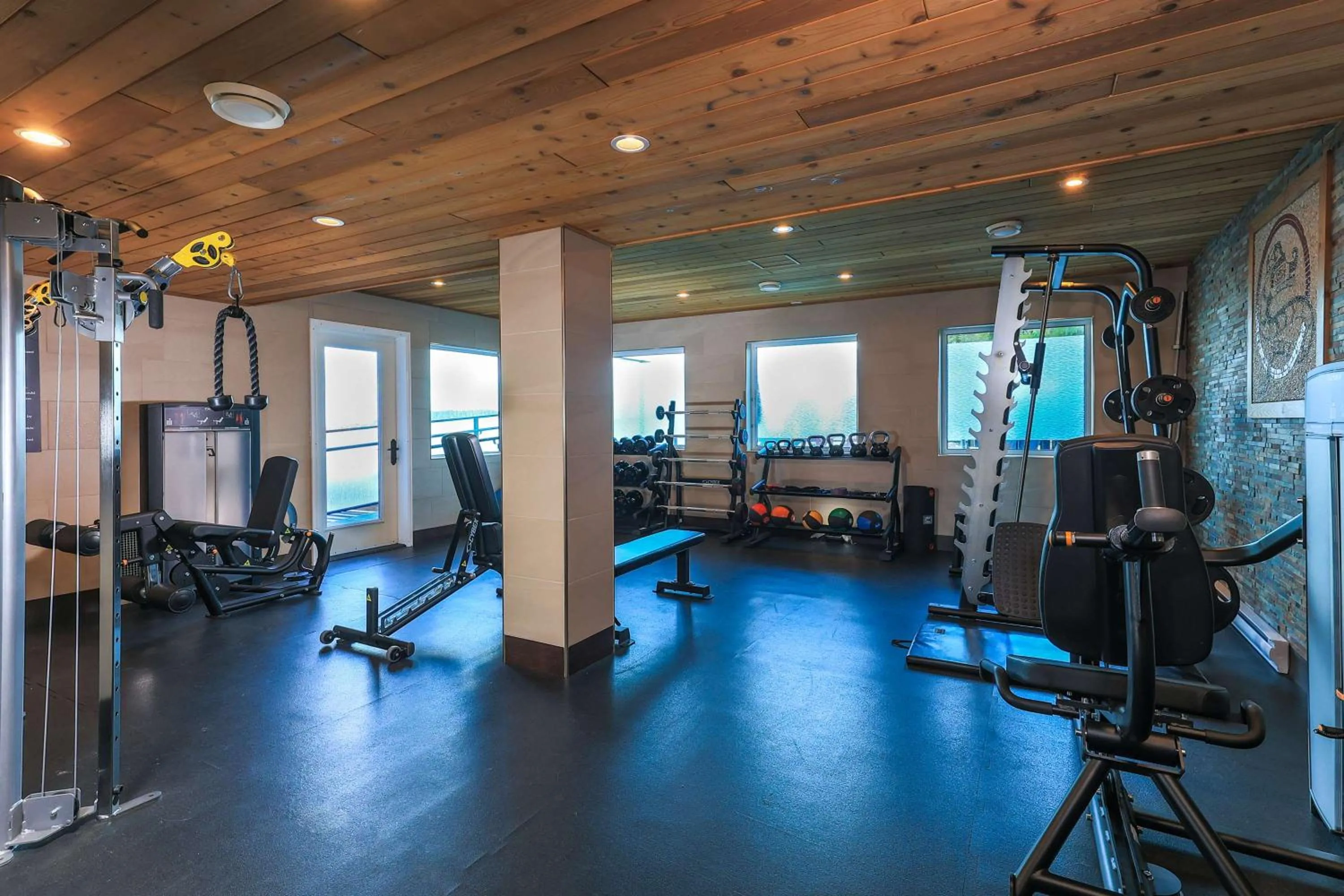 Fitness centre/facilities in Best Western Plus Tin Wis Resort