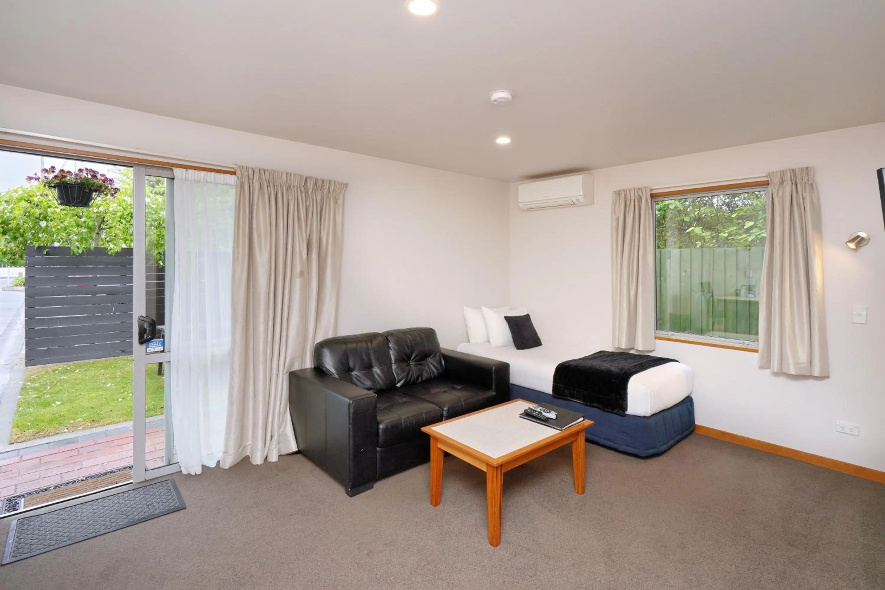 Living room in 306 Motel Apartments