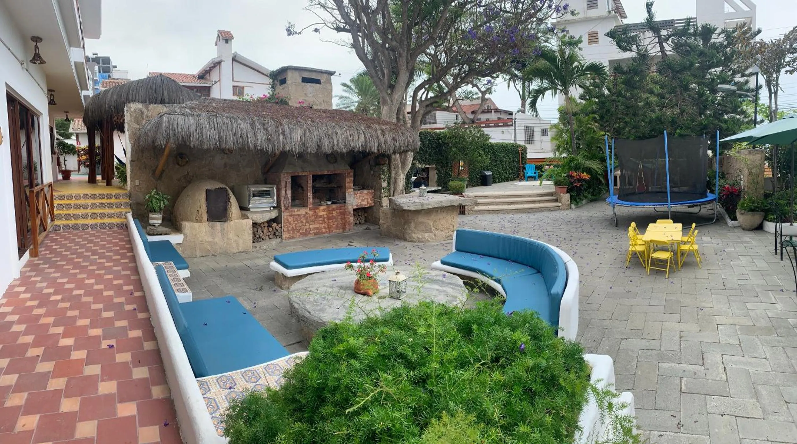 Patio in Hosteria Punta Blanca