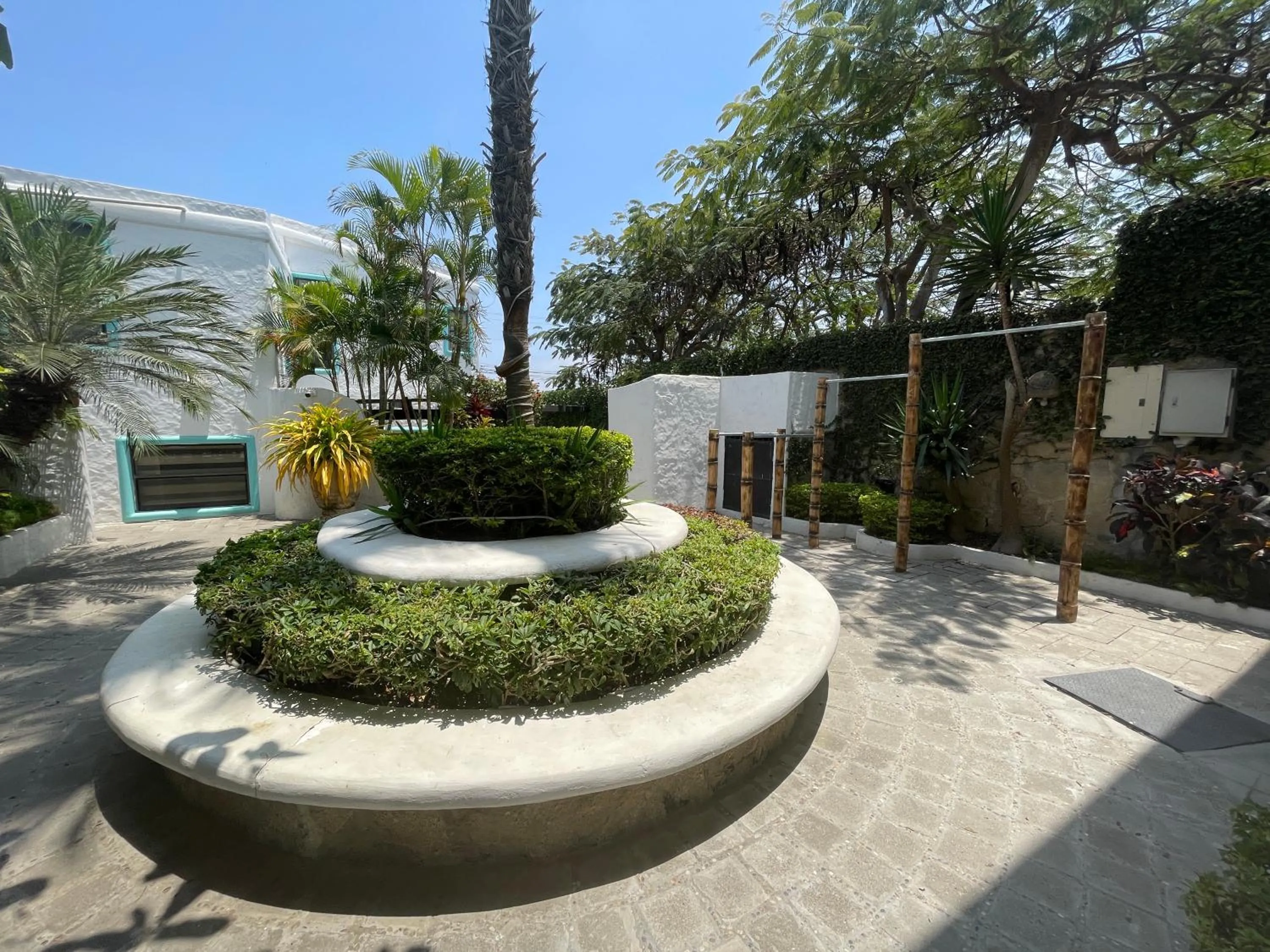 Garden in Hosteria Punta Blanca