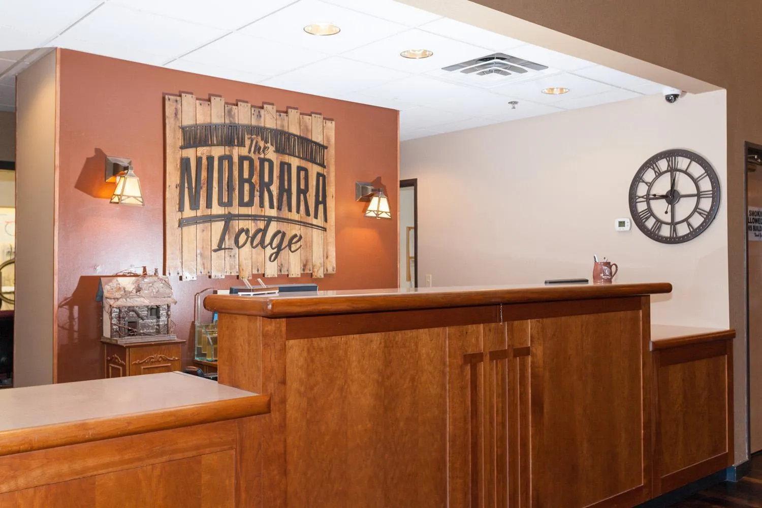 Lobby or reception in The Niobrara Lodge