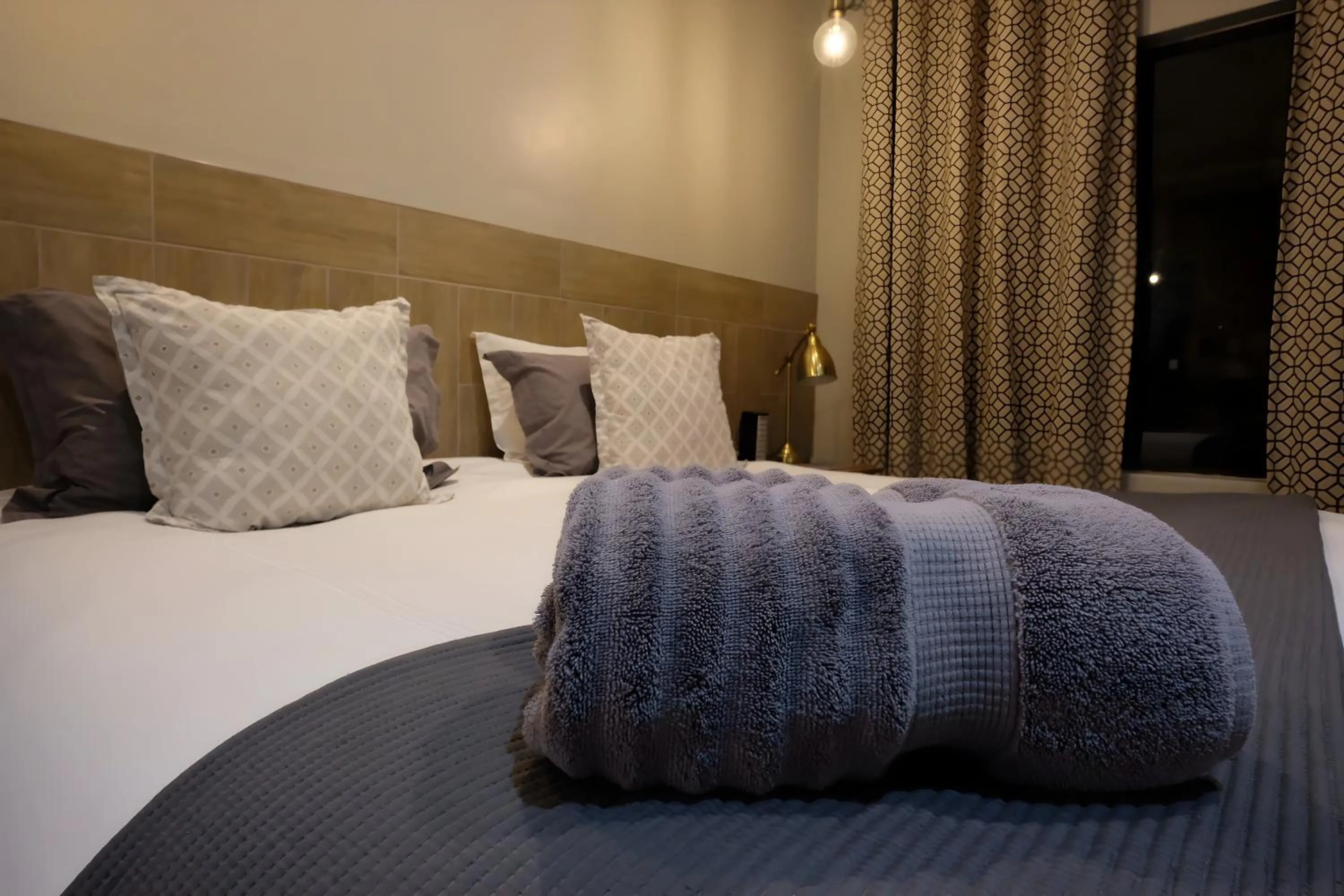 Bed in St Lucia Livingston Lodge