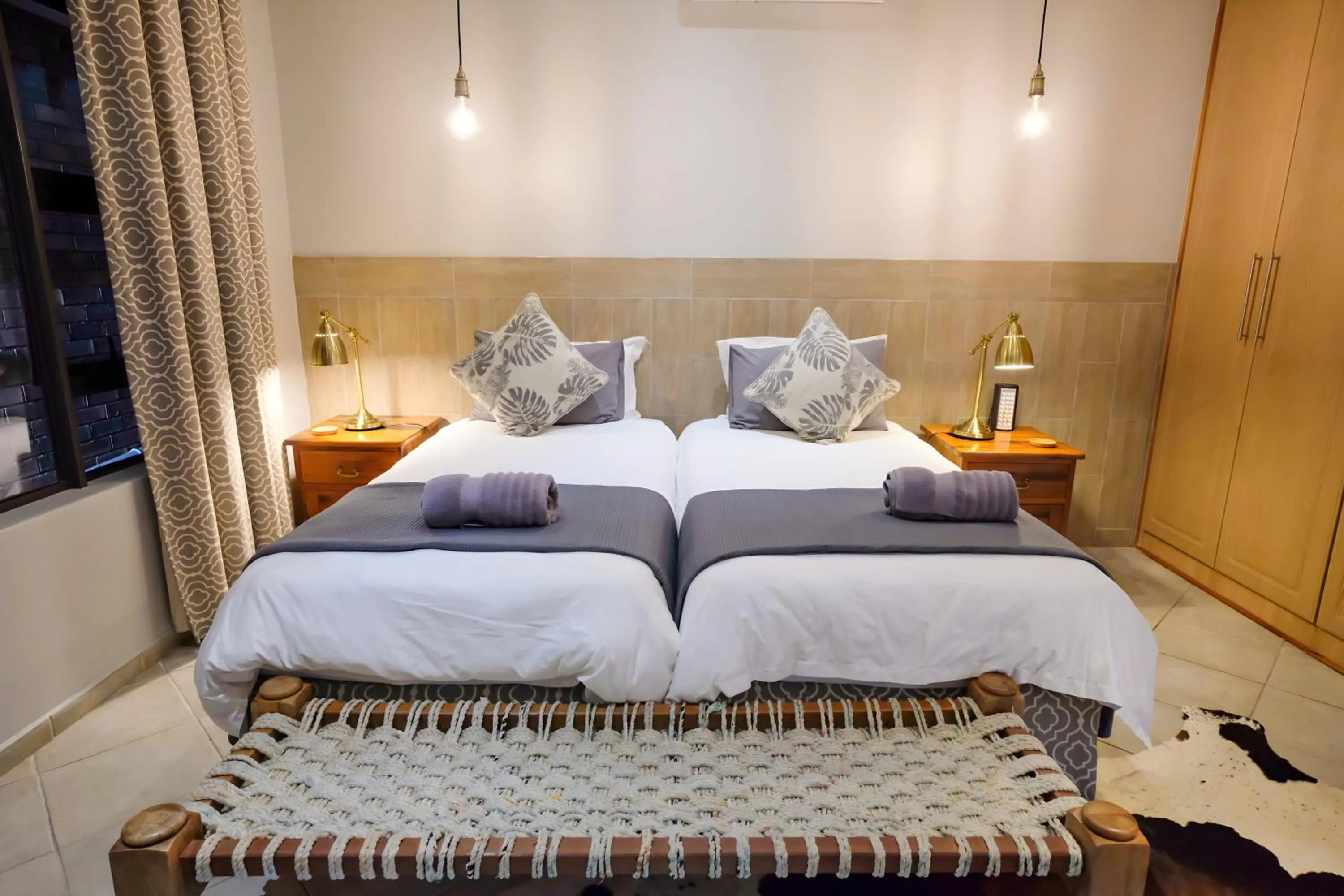 Bed in St Lucia Livingston Lodge