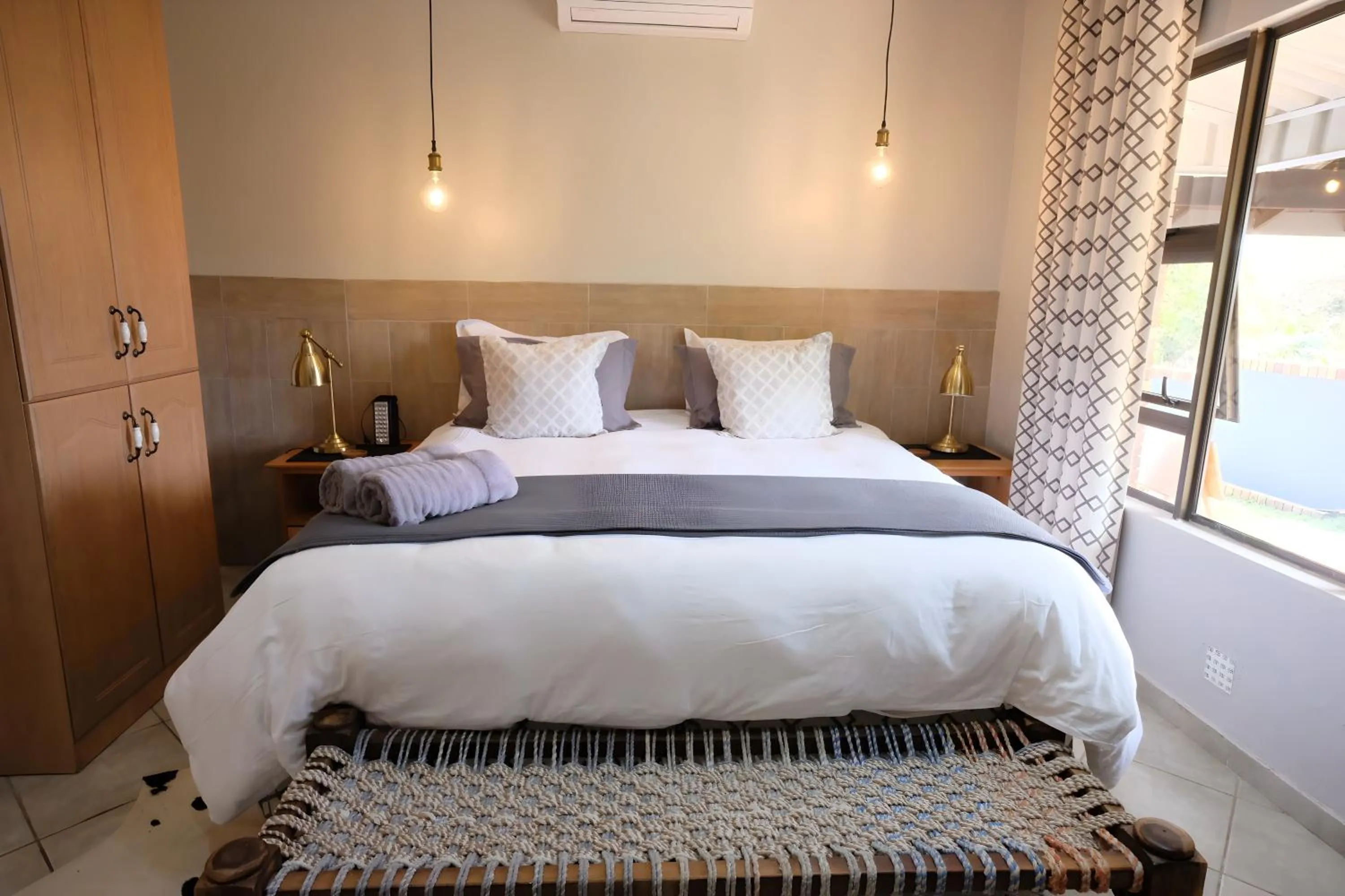 Bed in St Lucia Livingston Lodge