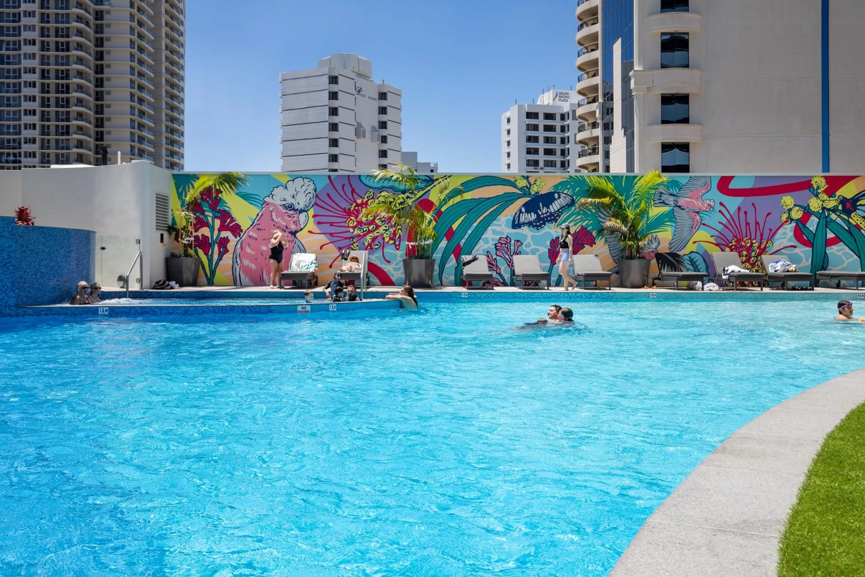 Swimming pool in The Wave Resort