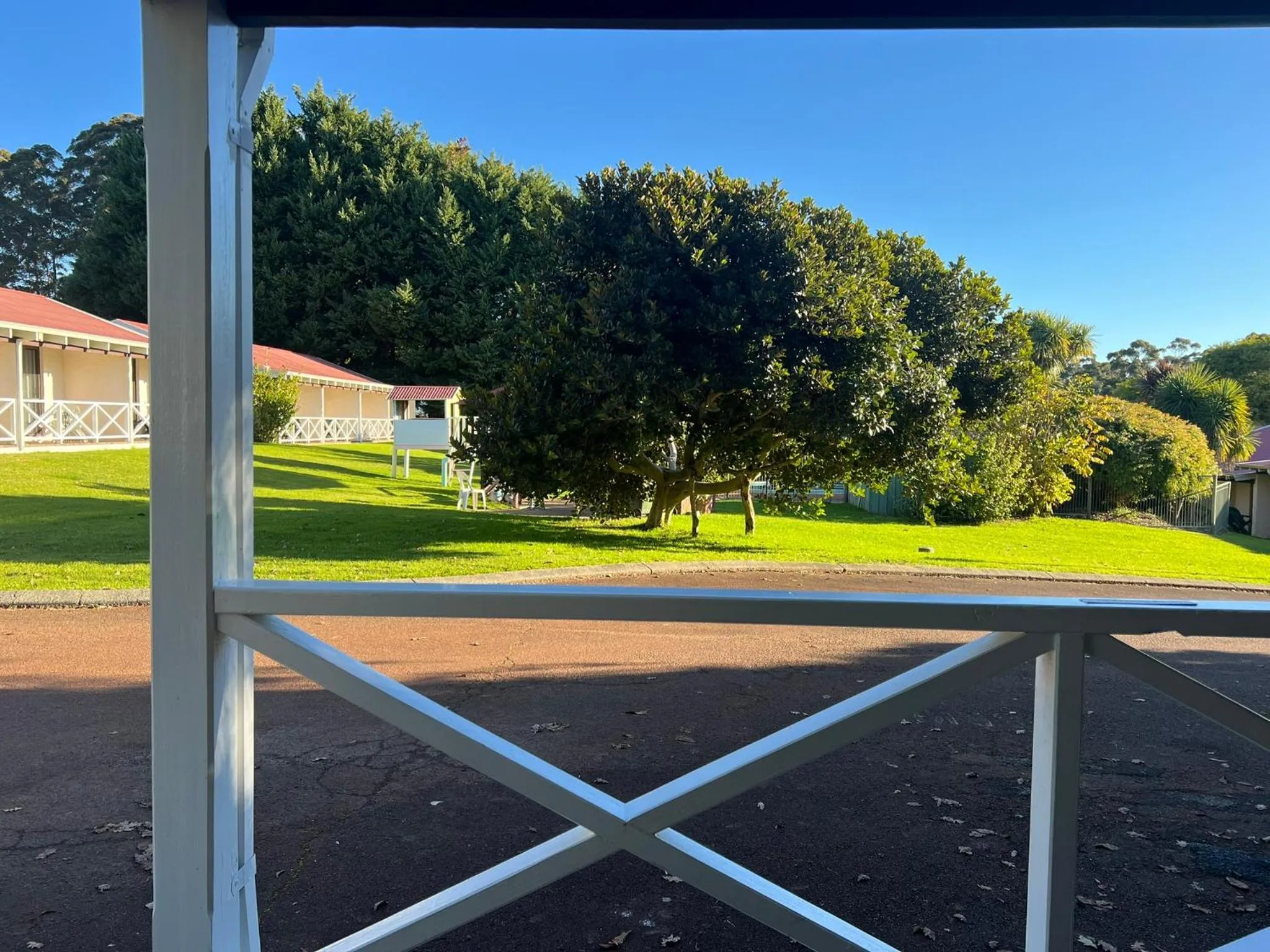 Garden view in Karri Forest Motel