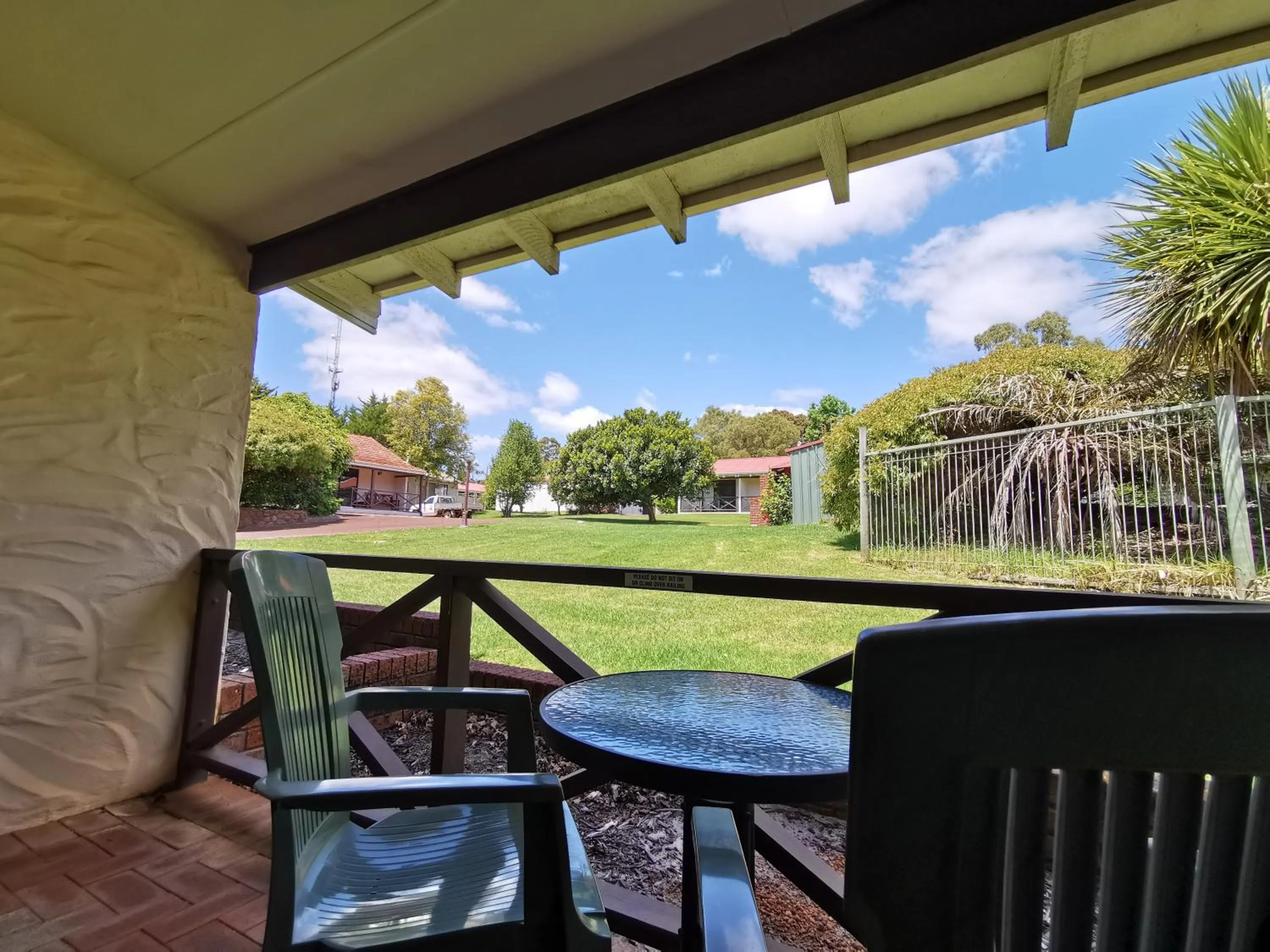 Balcony/Terrace in Karri Forest Motel