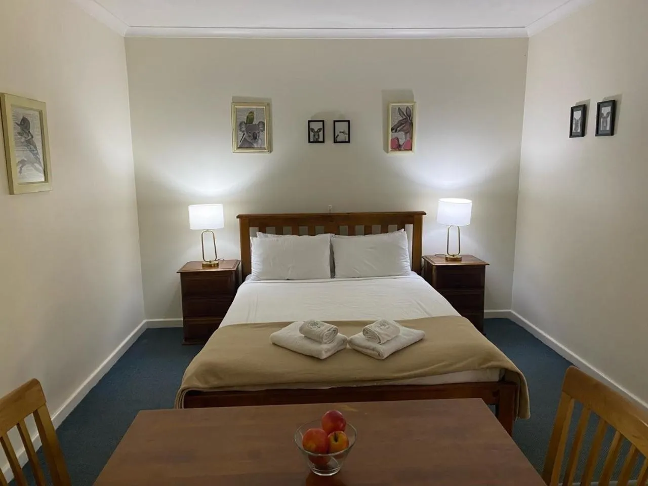 Bed in Karri Forest Motel