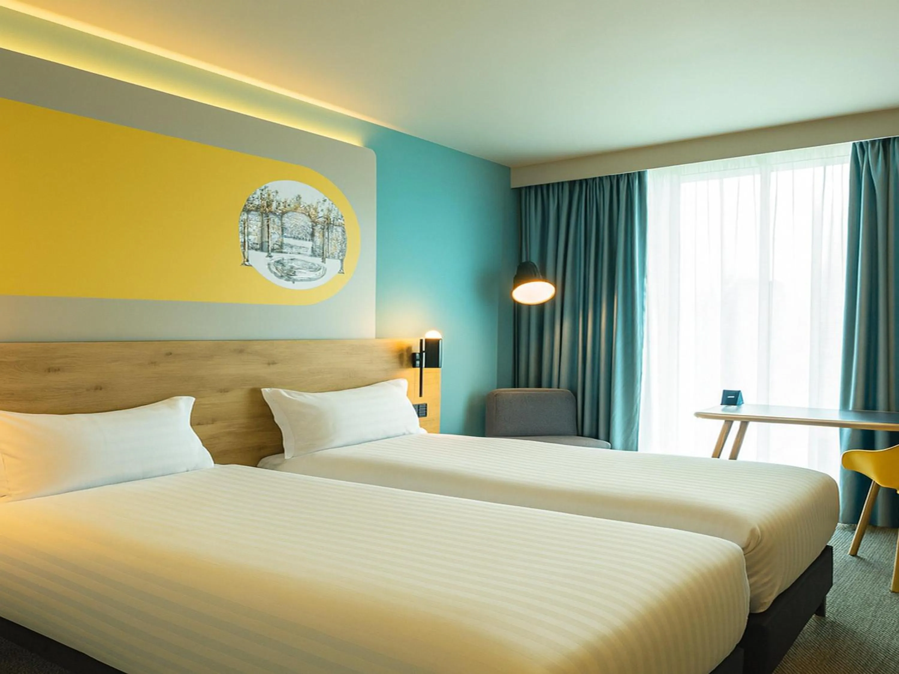 Photo of the whole room, Bed in B&B HOTEL Warrington