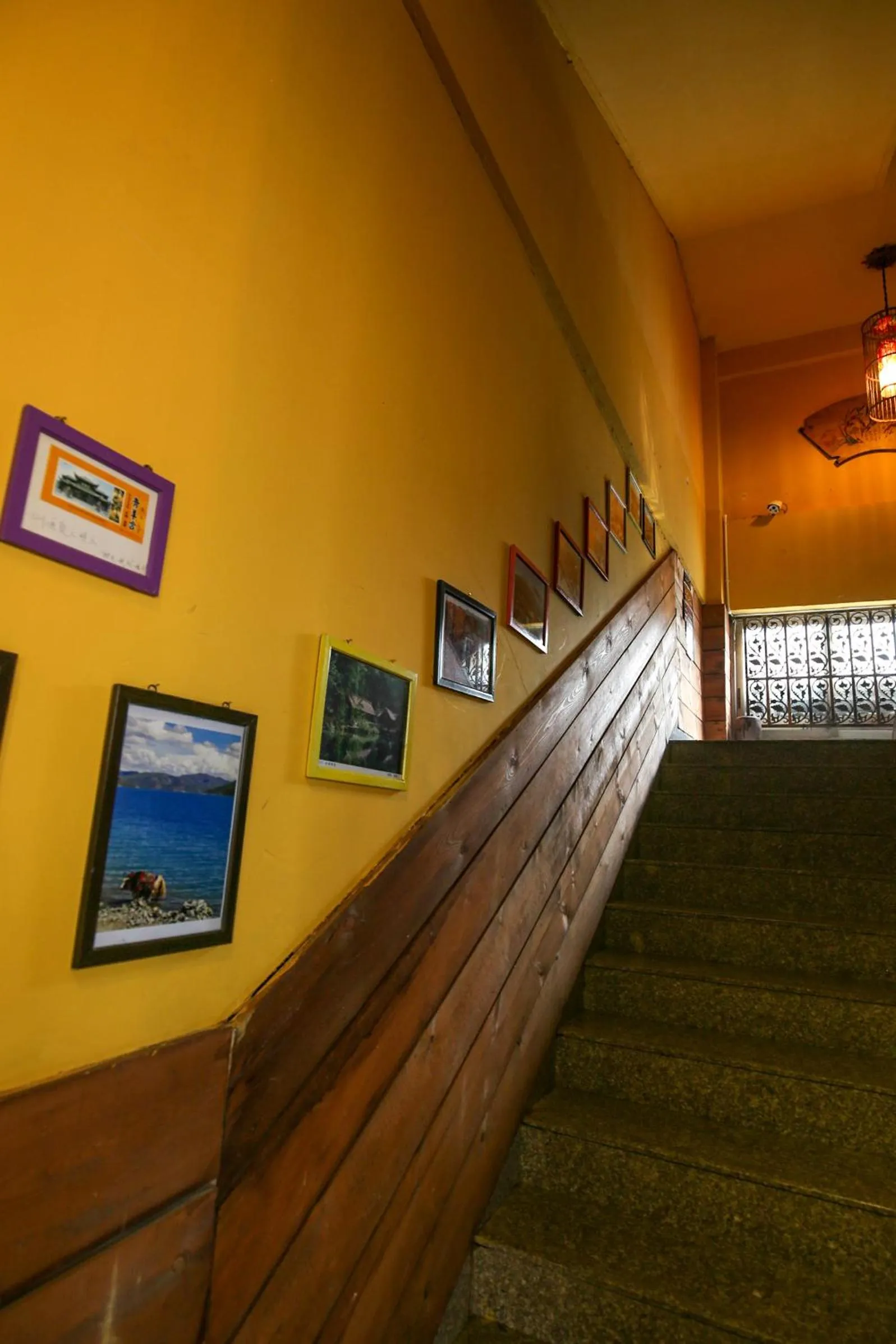 Decorative detail in Chengdu Dreams Travel International Youth Hostel