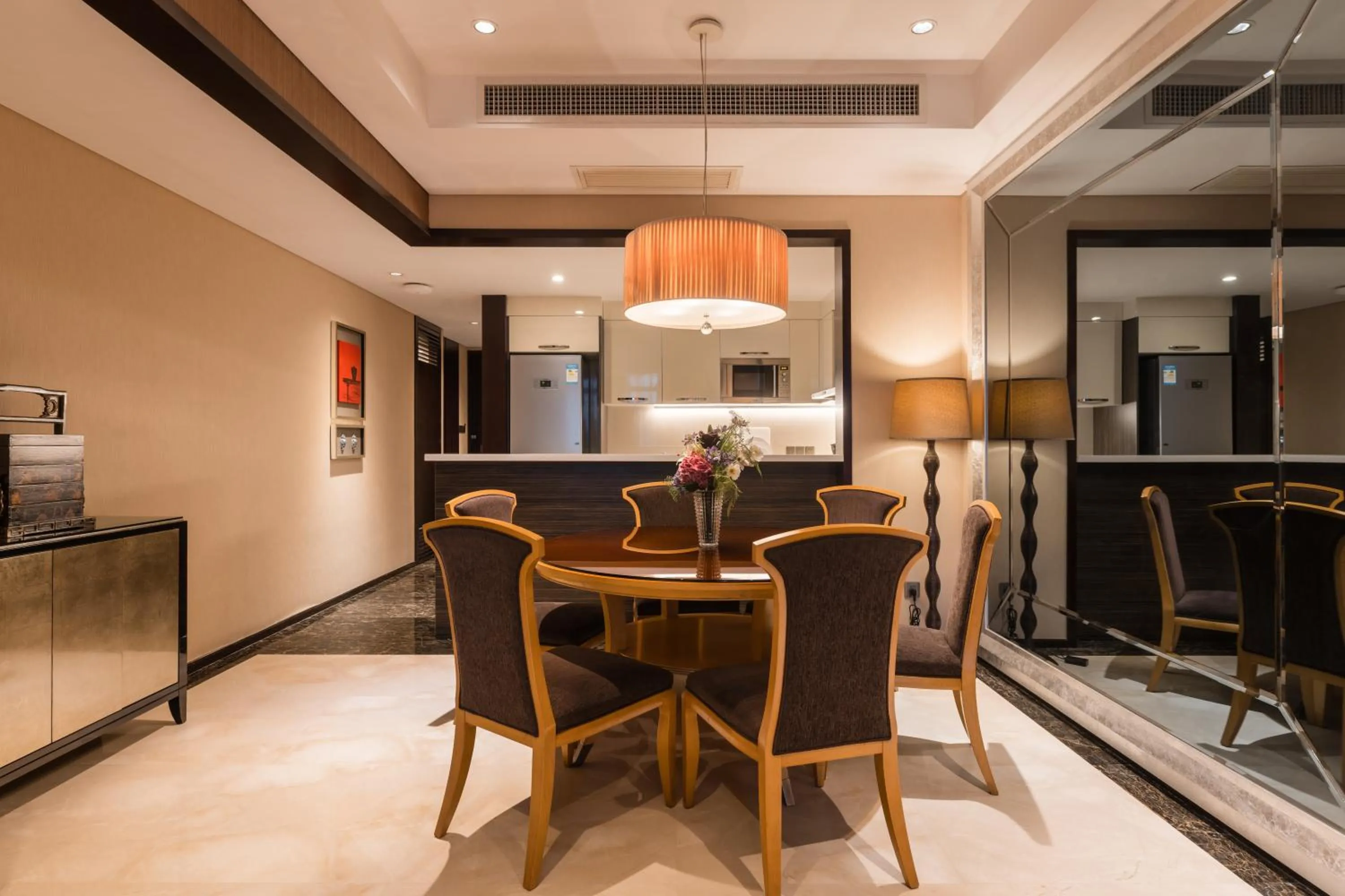 Living room in Oakwood Premier Guangzhou